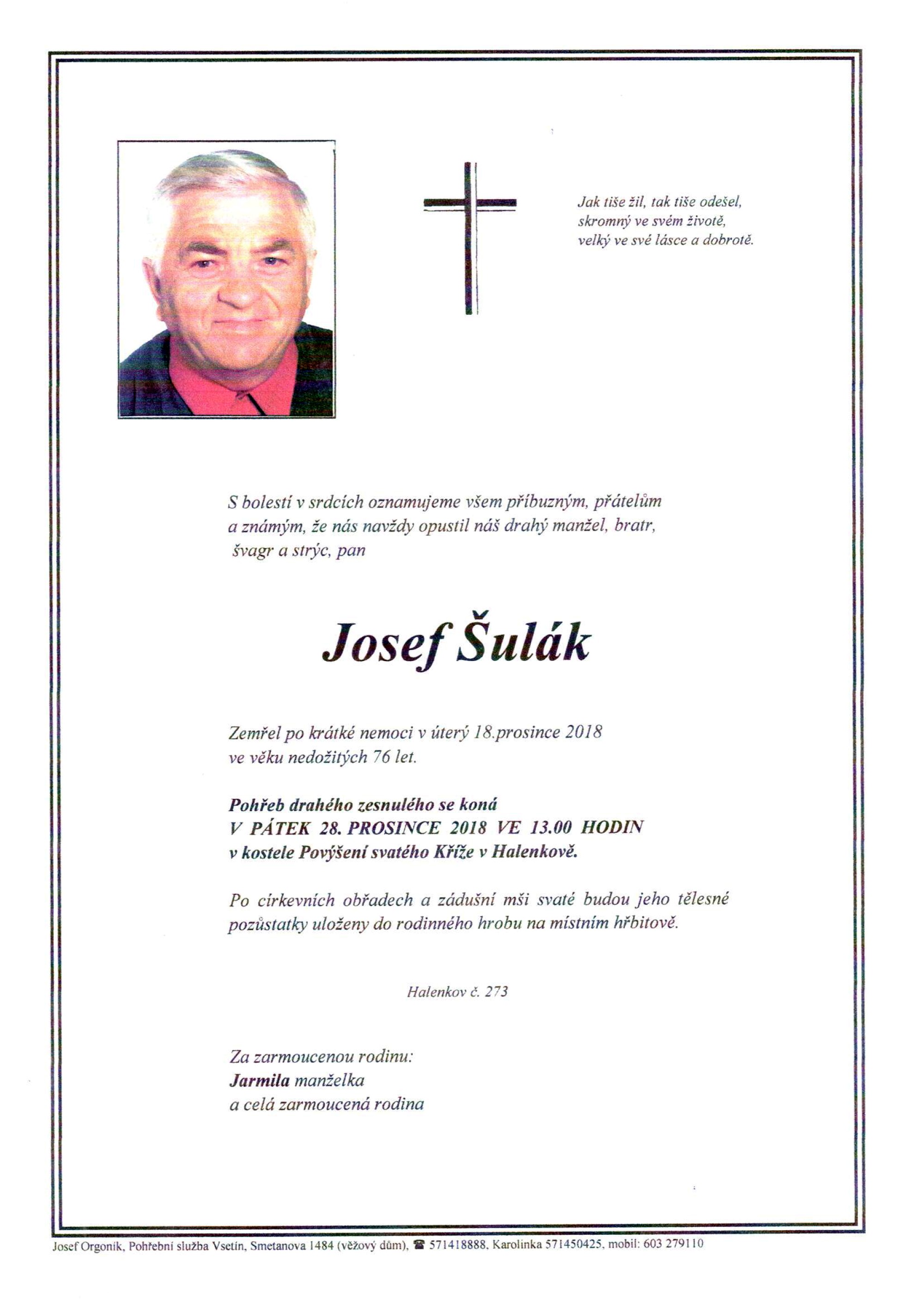 Josef Šulák