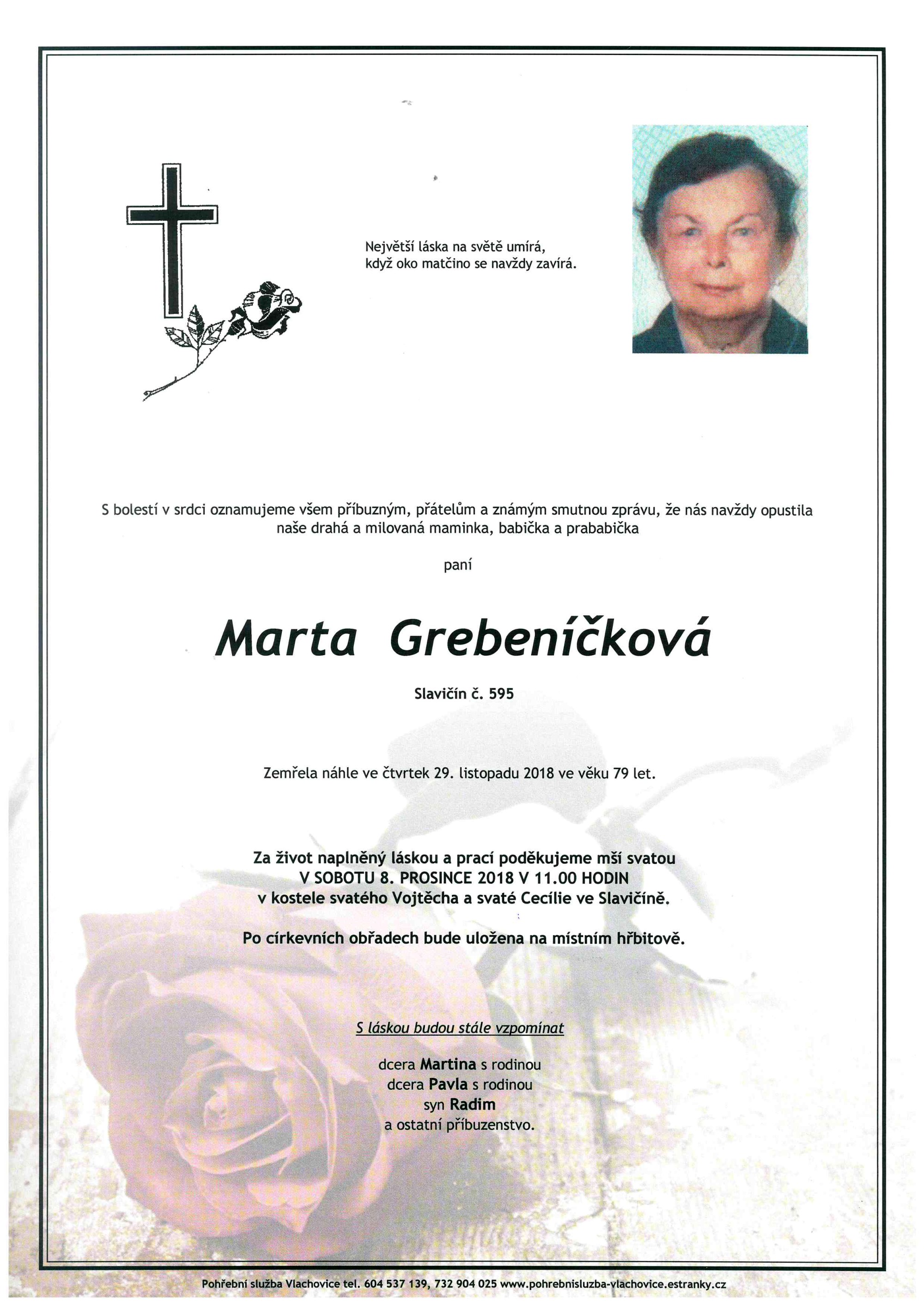 Marta Grebeníčková