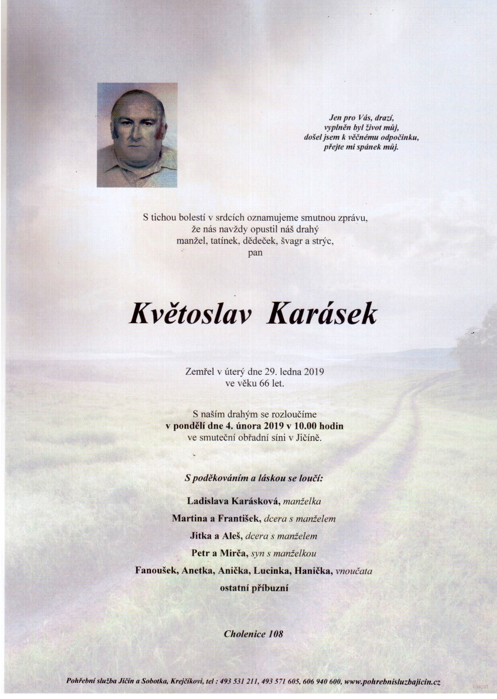 Květoslav Karásek