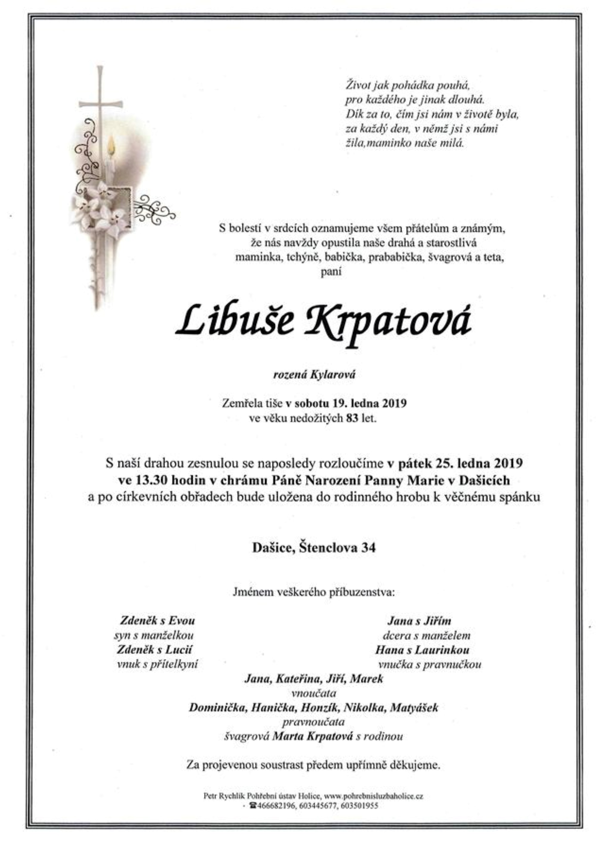 Libuše Krpatová