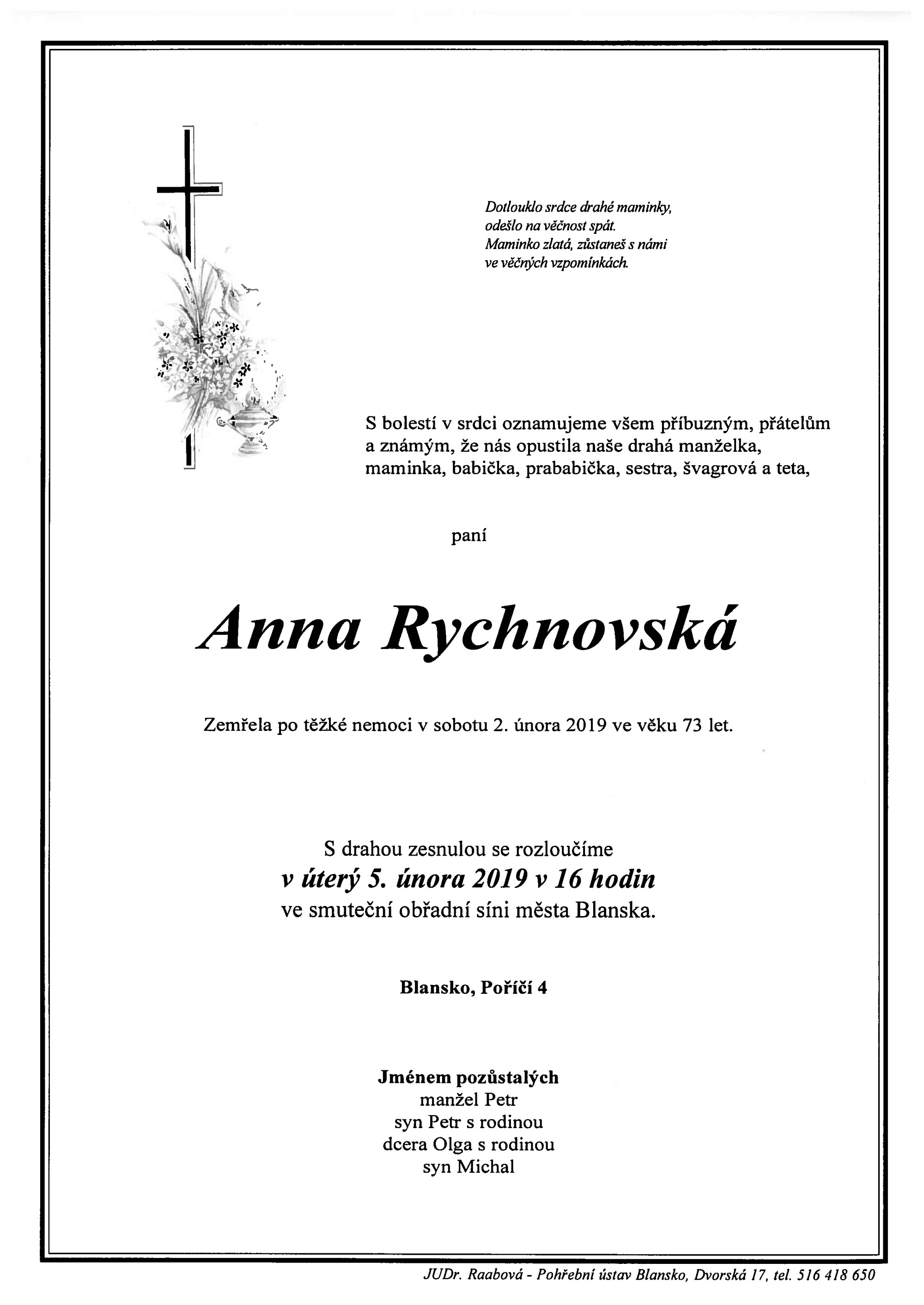 Anna Rychnovská