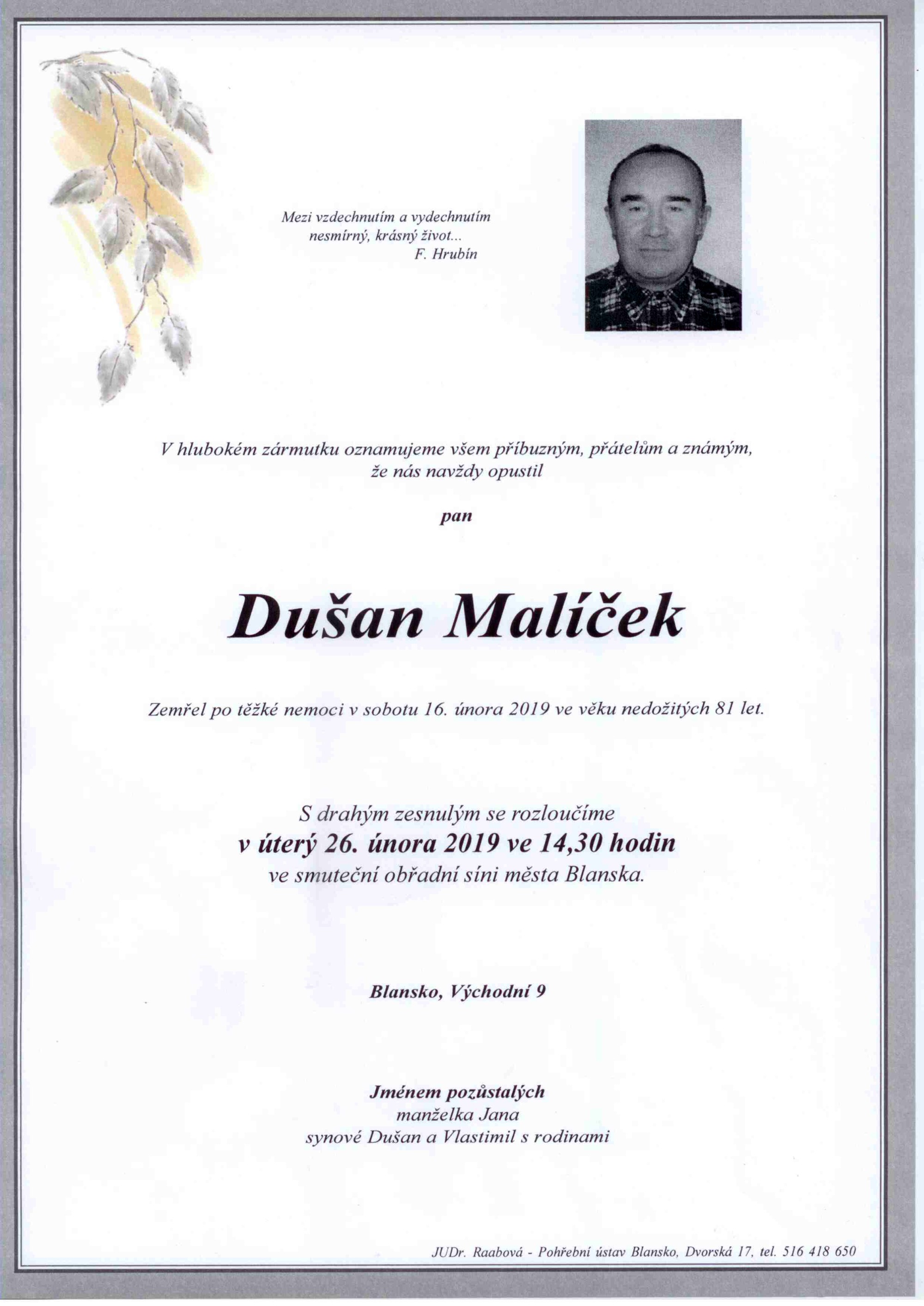 Dušan Malíček
