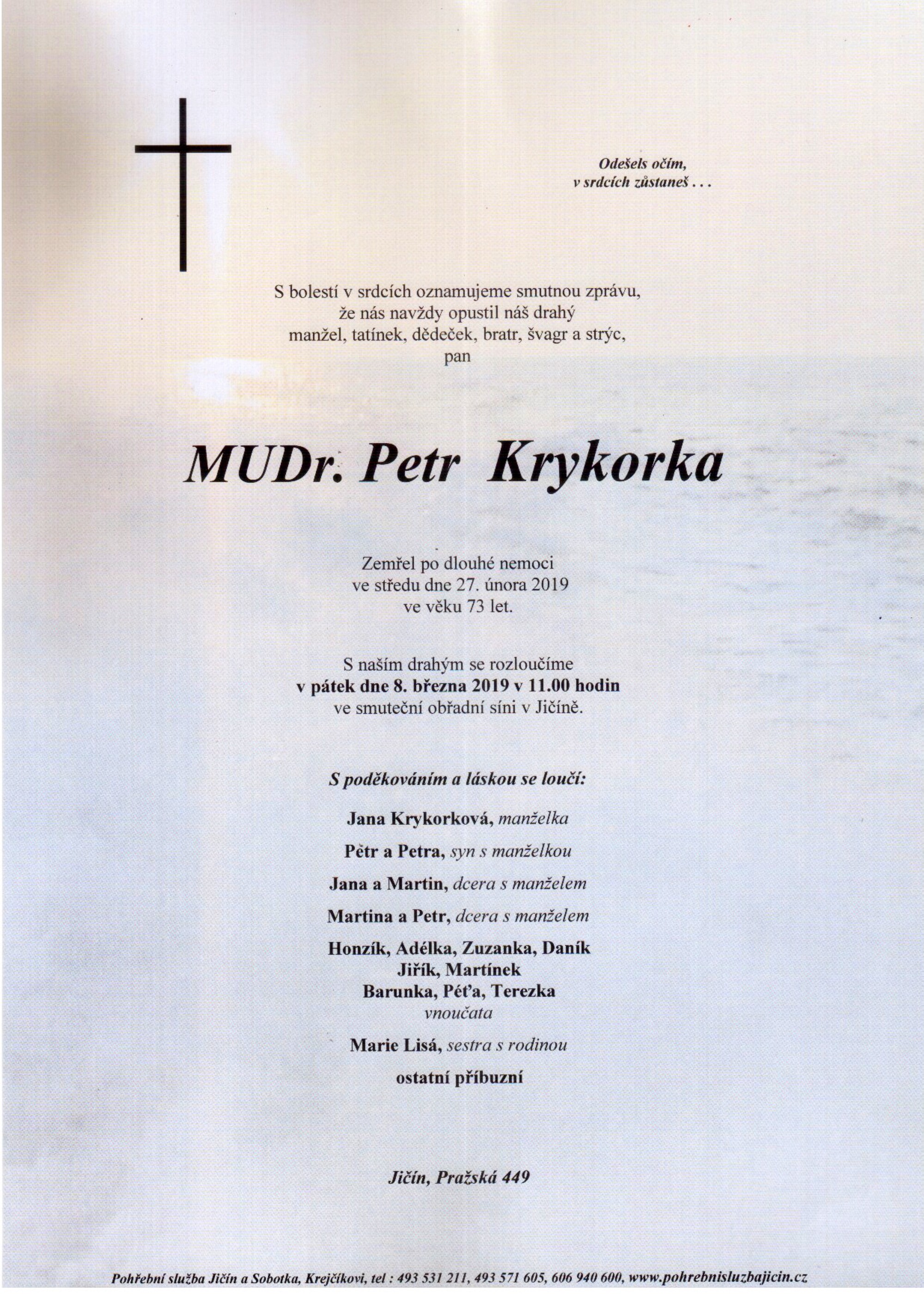 MUDr. Petr Krykorka