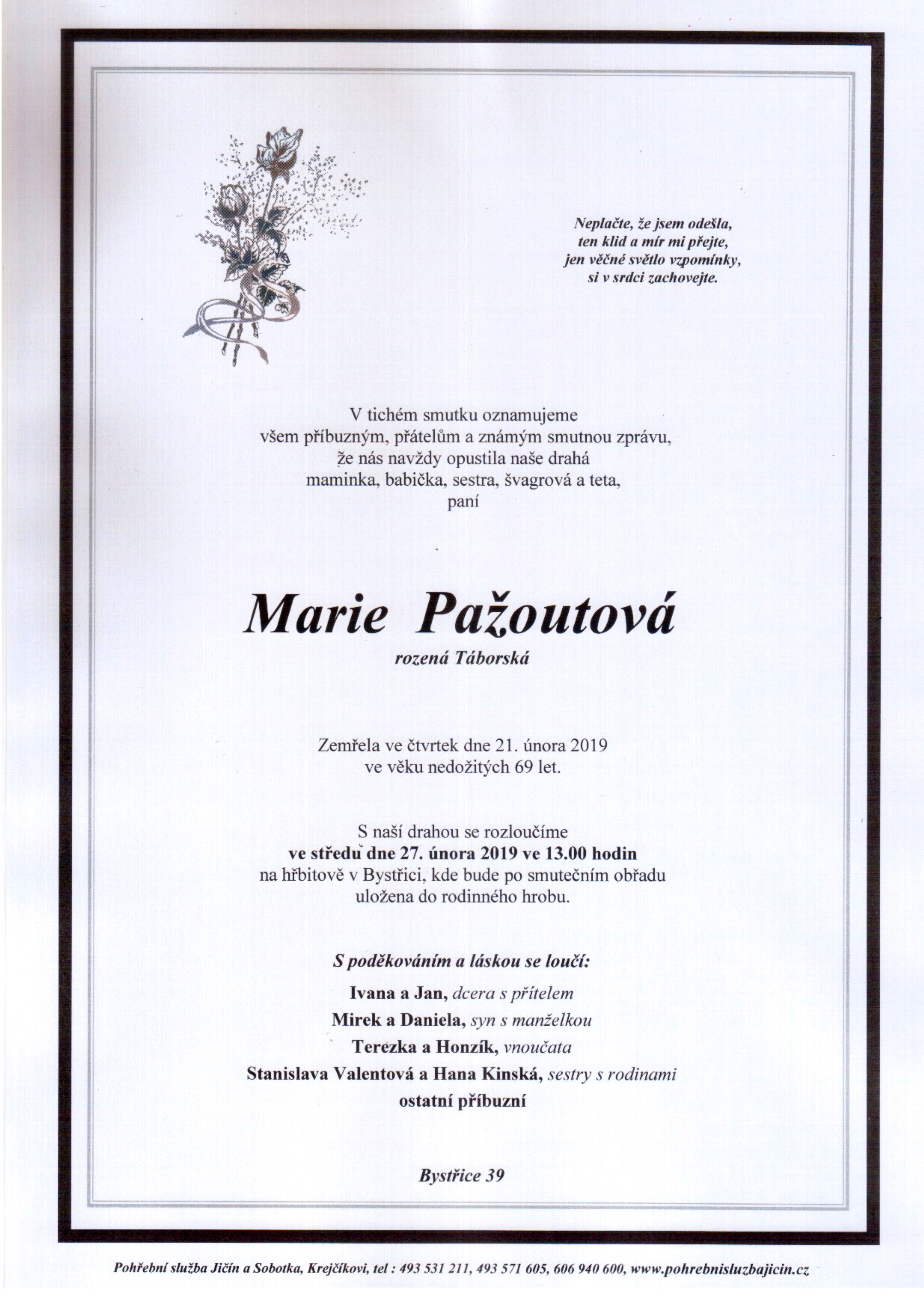 Marie Pažoutová