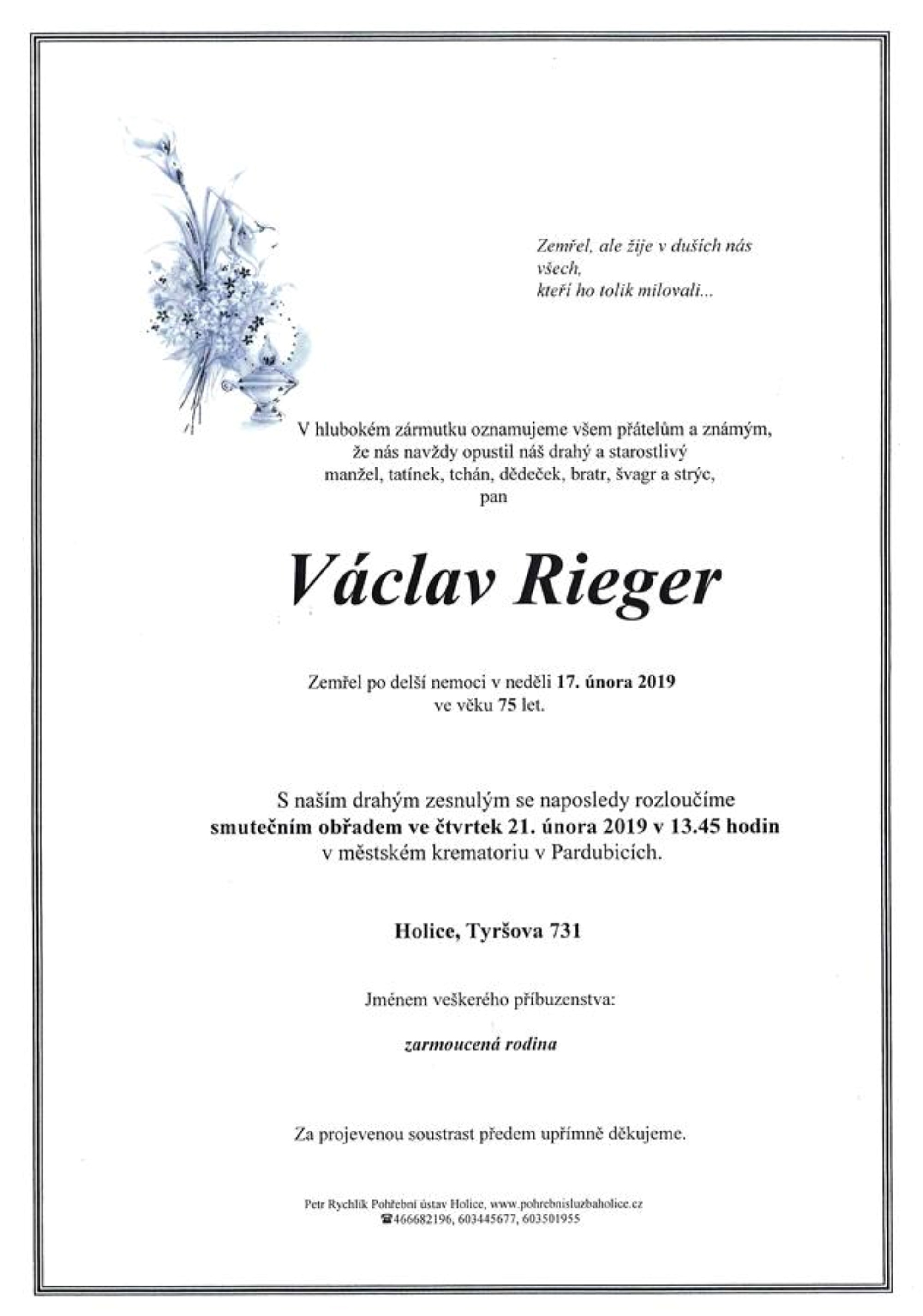 Václav Rieger