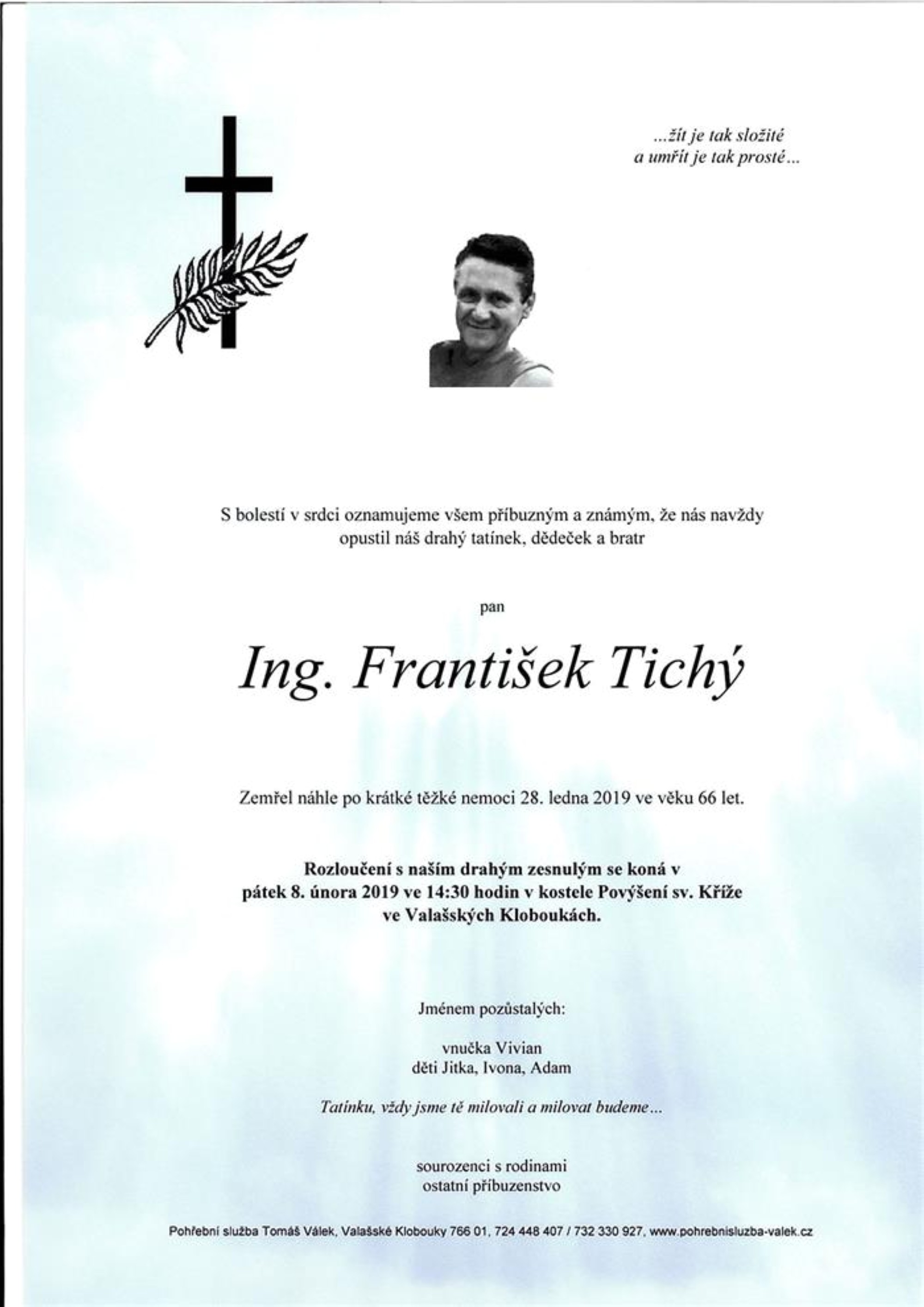 Ing. František Tichý
