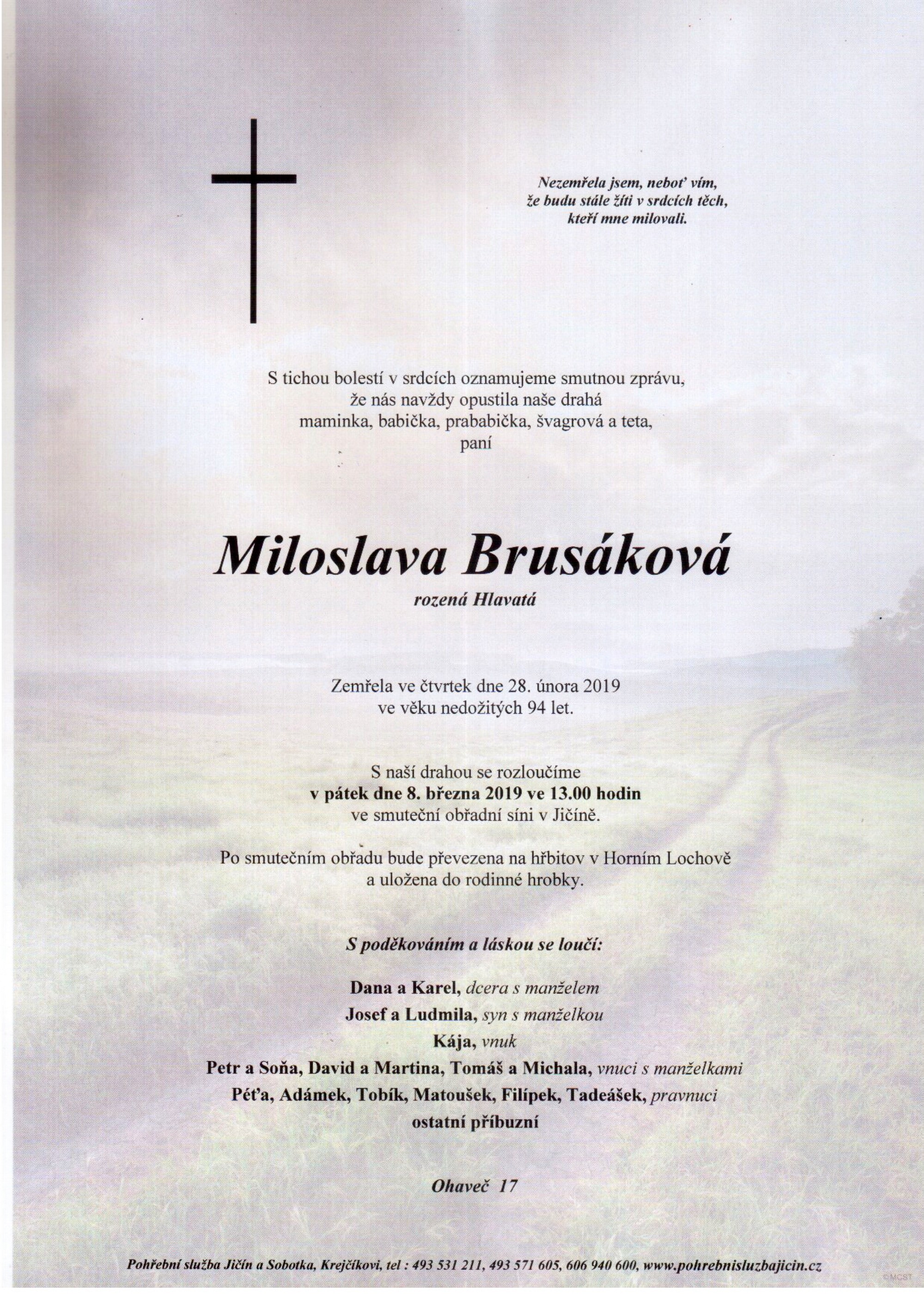 Miloslava Brusáková