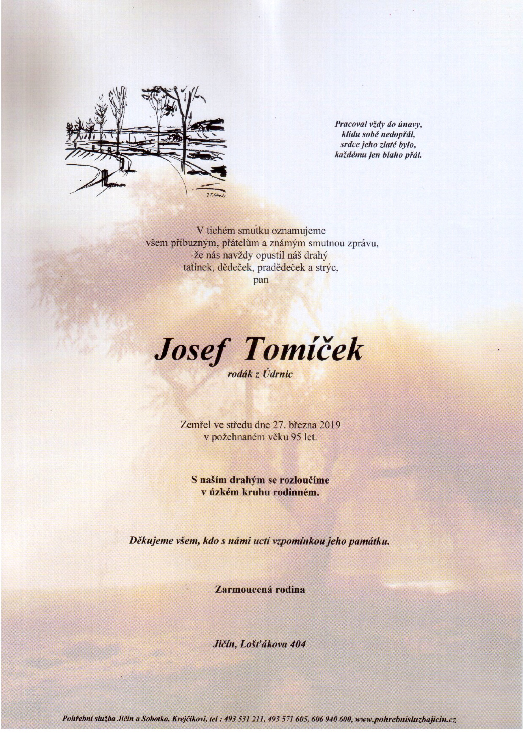 Josef Tomíček