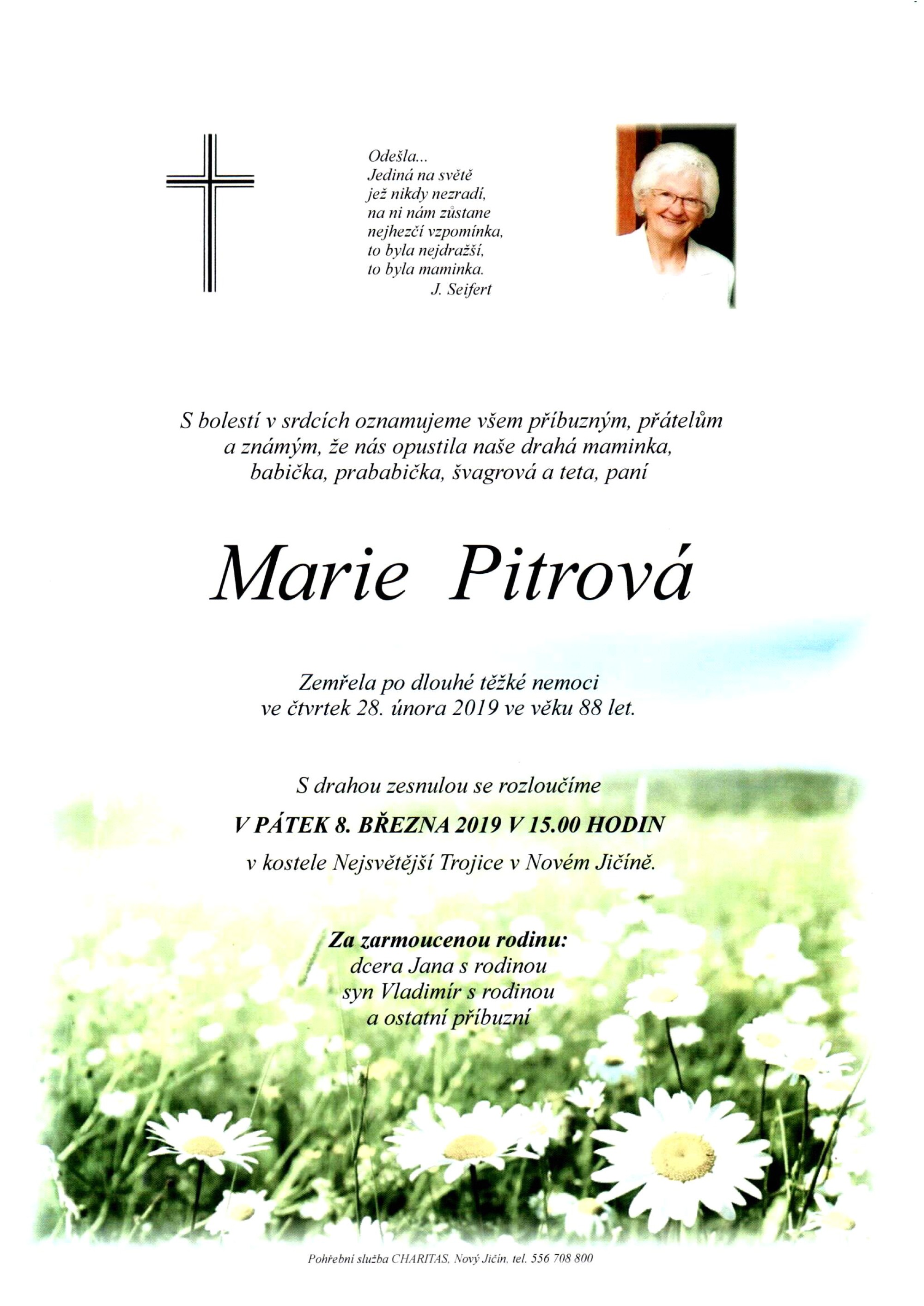 Marie Pitrová