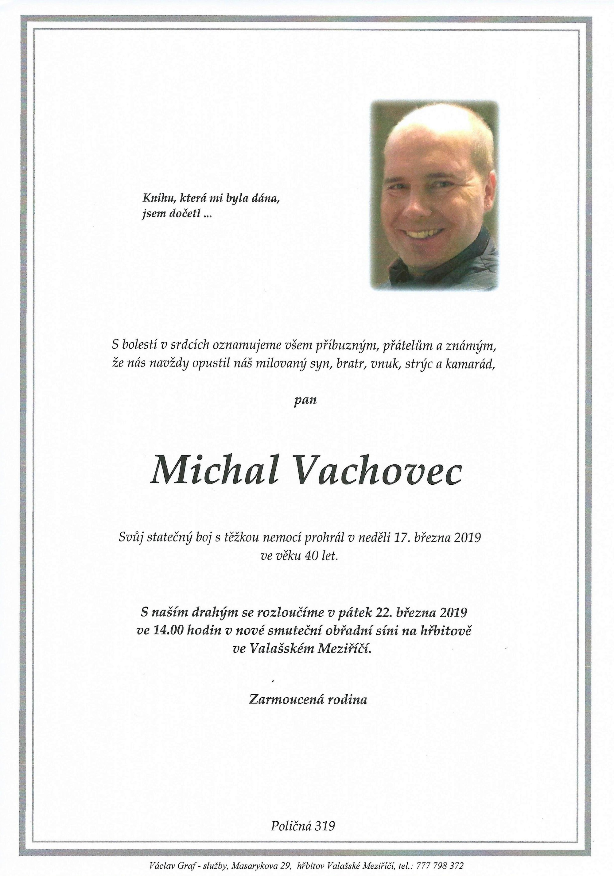 Michal Vachovec