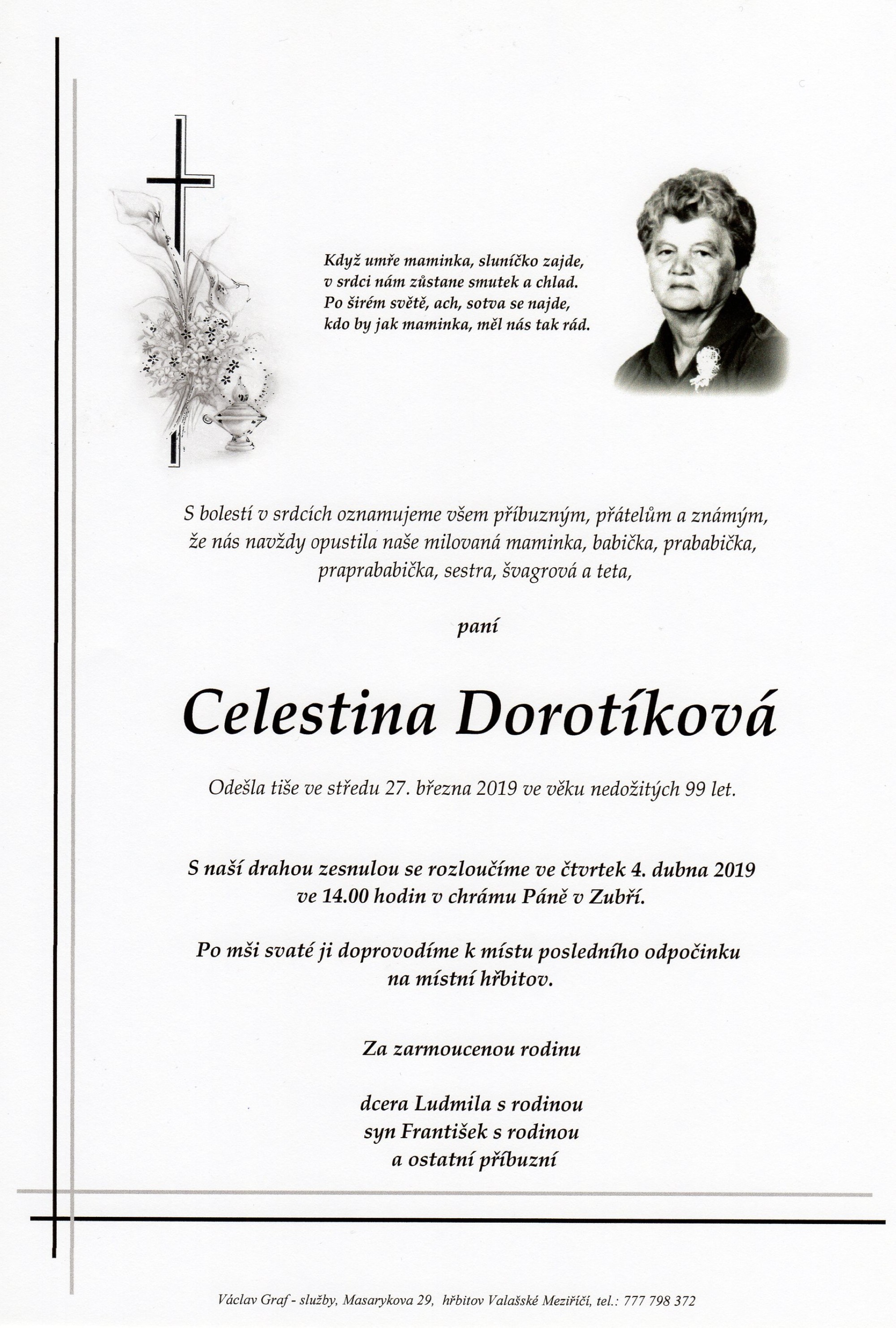Celestina Dorotíková