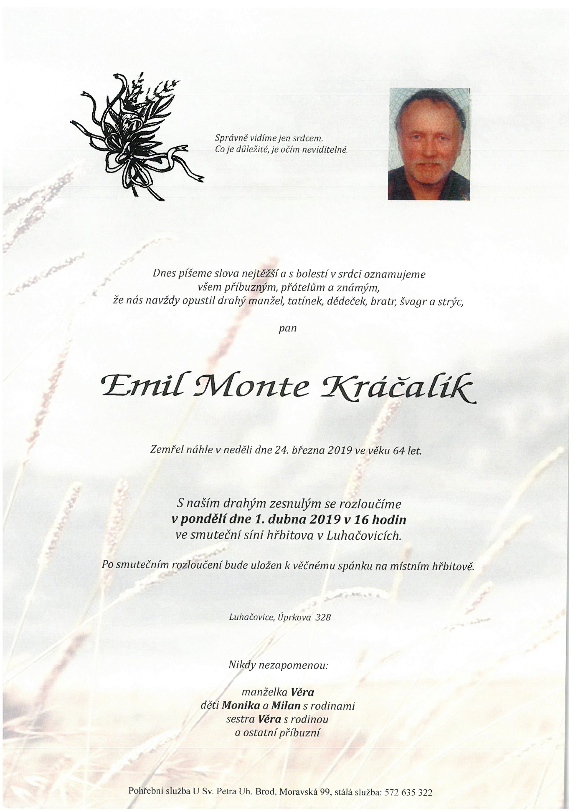 Emil Monte Kráčalík