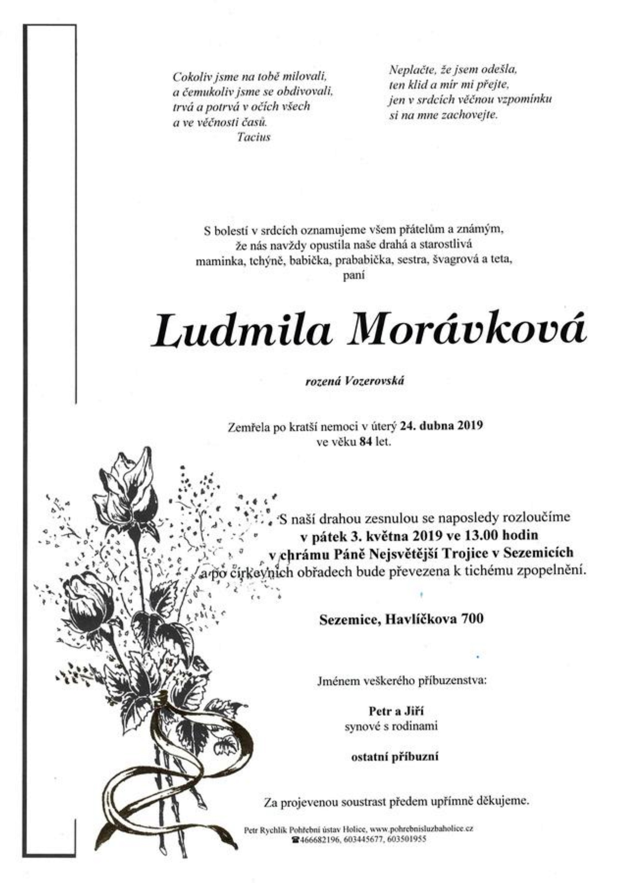 Ludmila Morávková