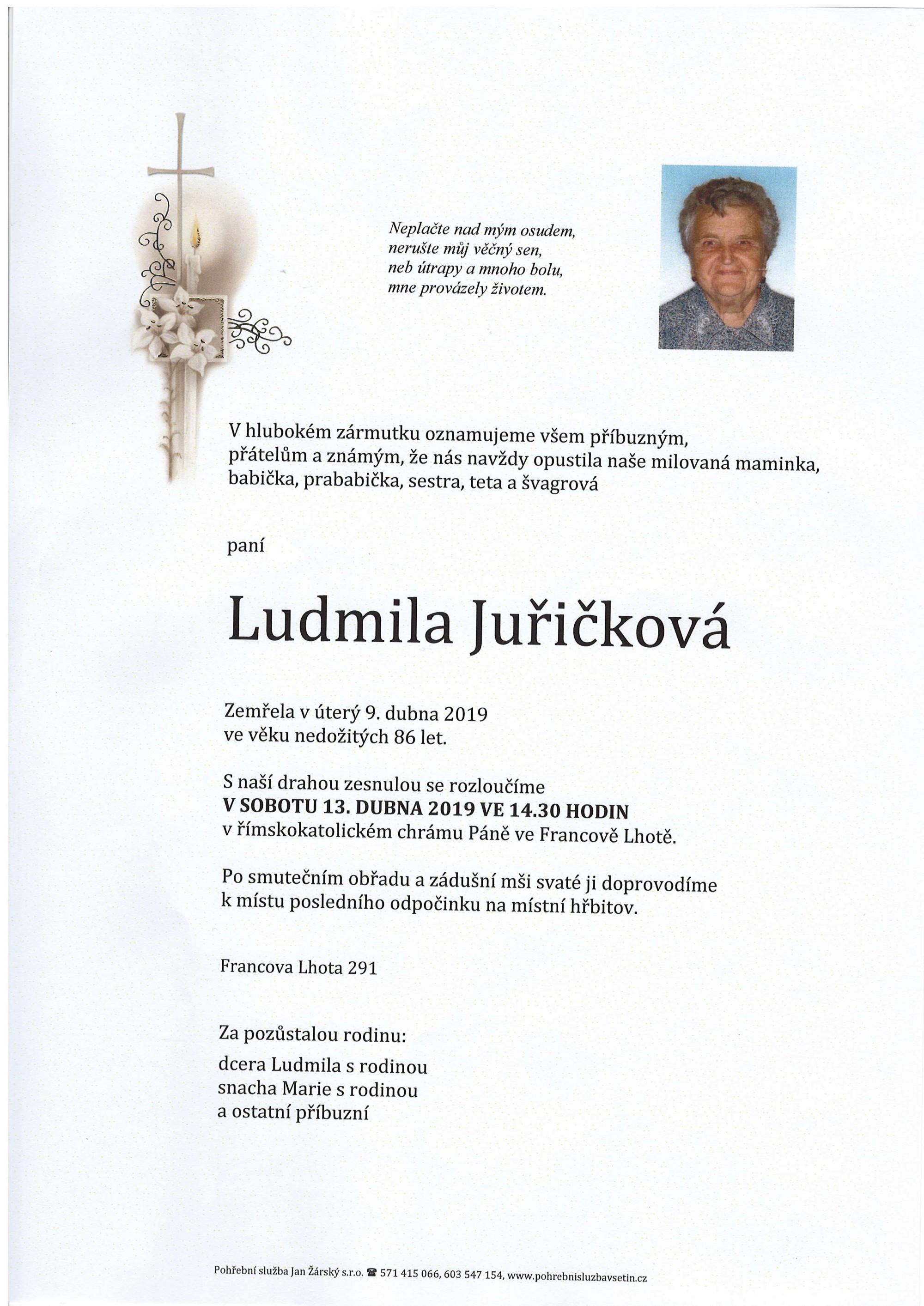 Ludmila Juřičková