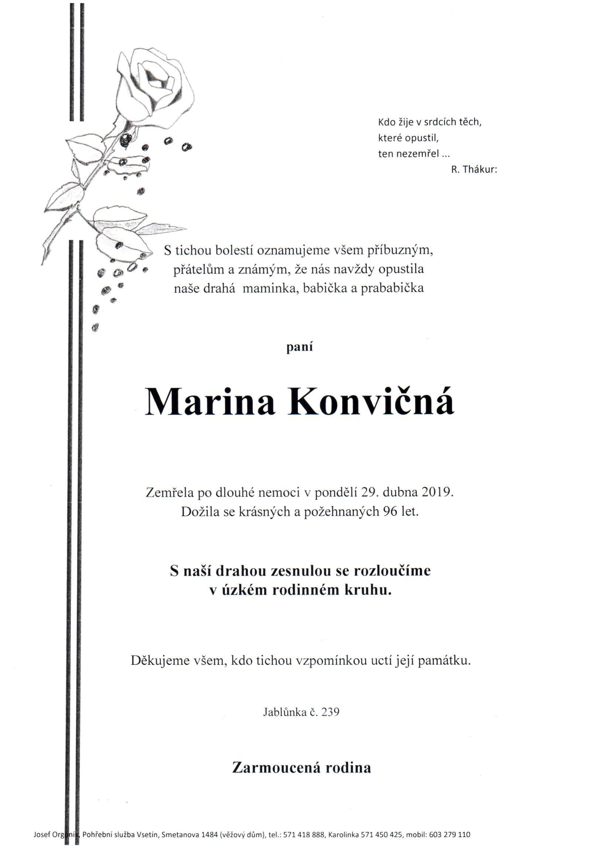 Marina Konvičná