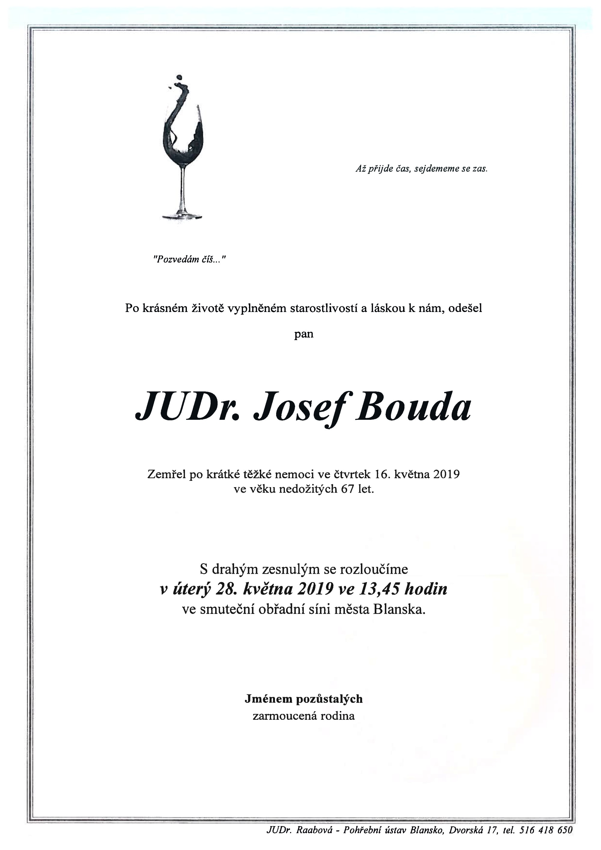 JUDr. Josef Bouda
