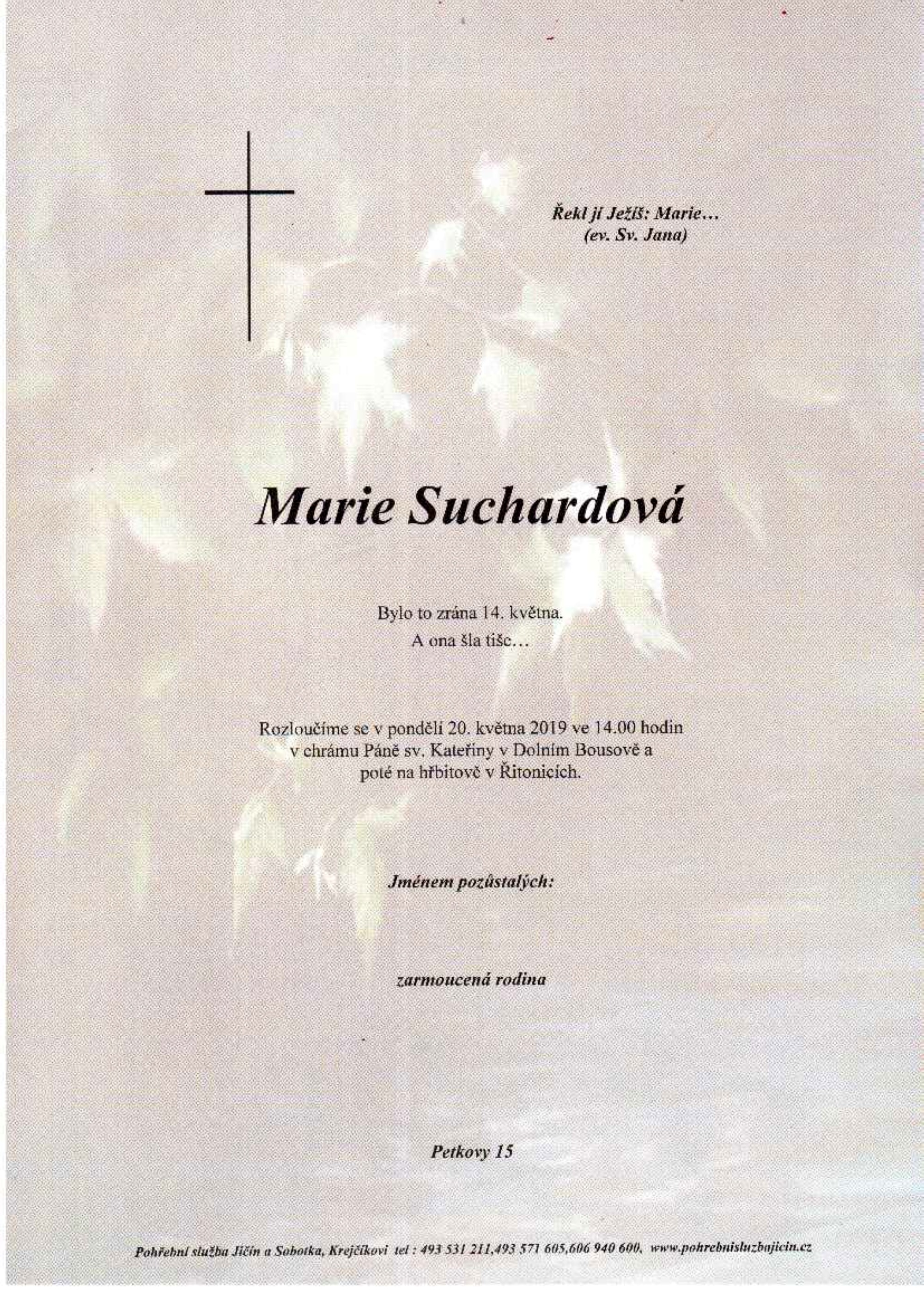Marie Suchardová