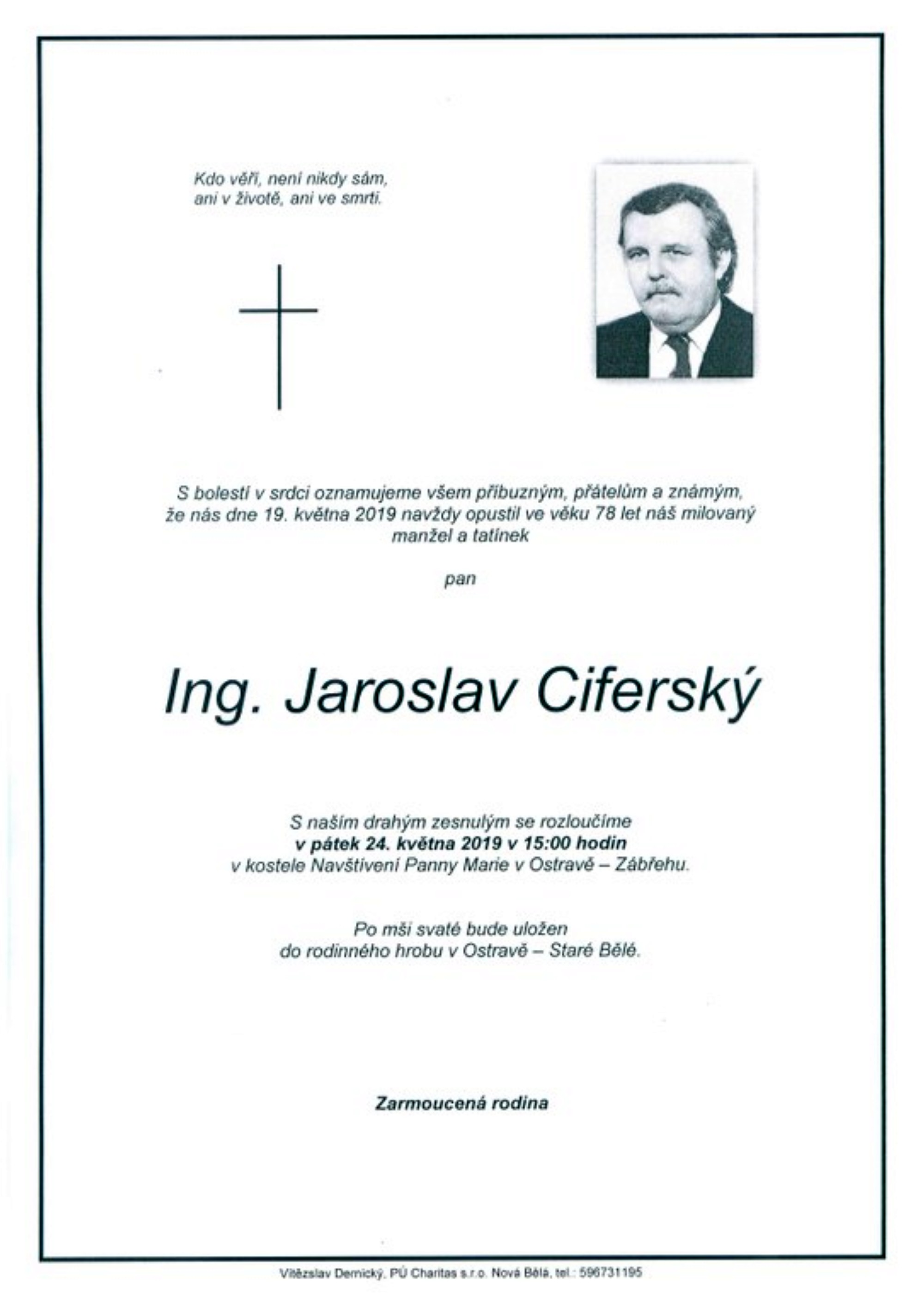 Ing. Jaroslav Ciferský