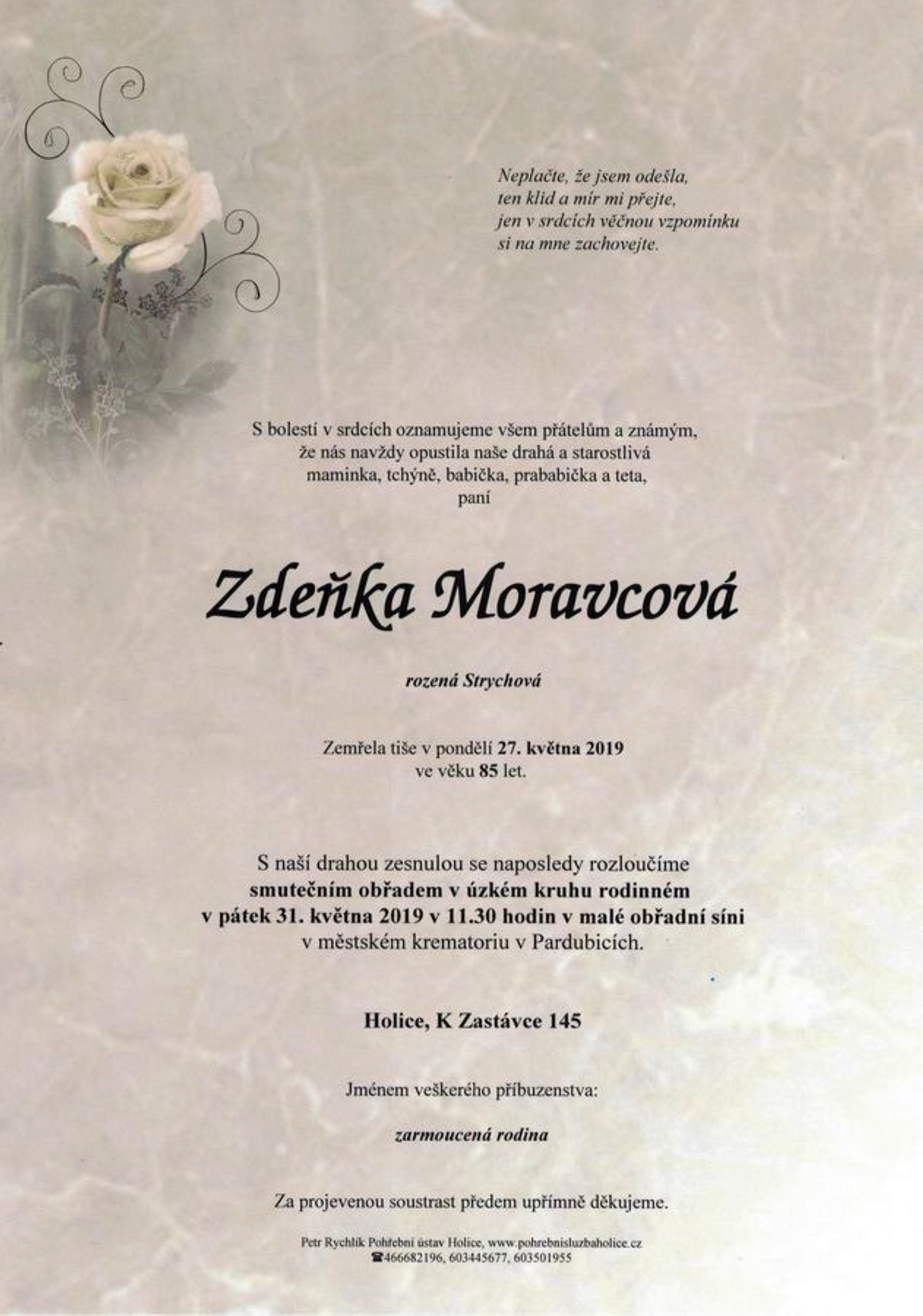 Zdeňka Moravcová