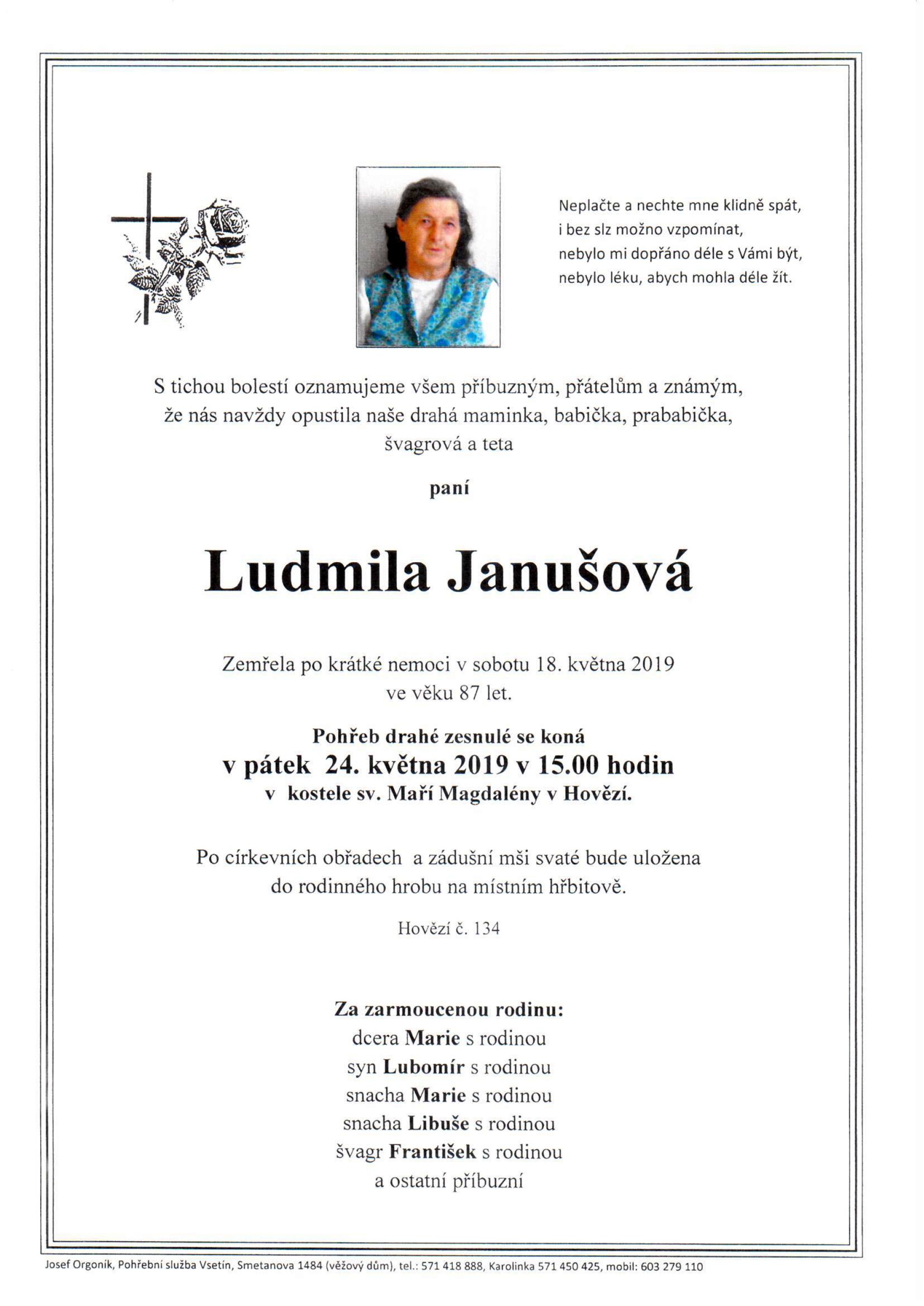 Ludmila Janušová