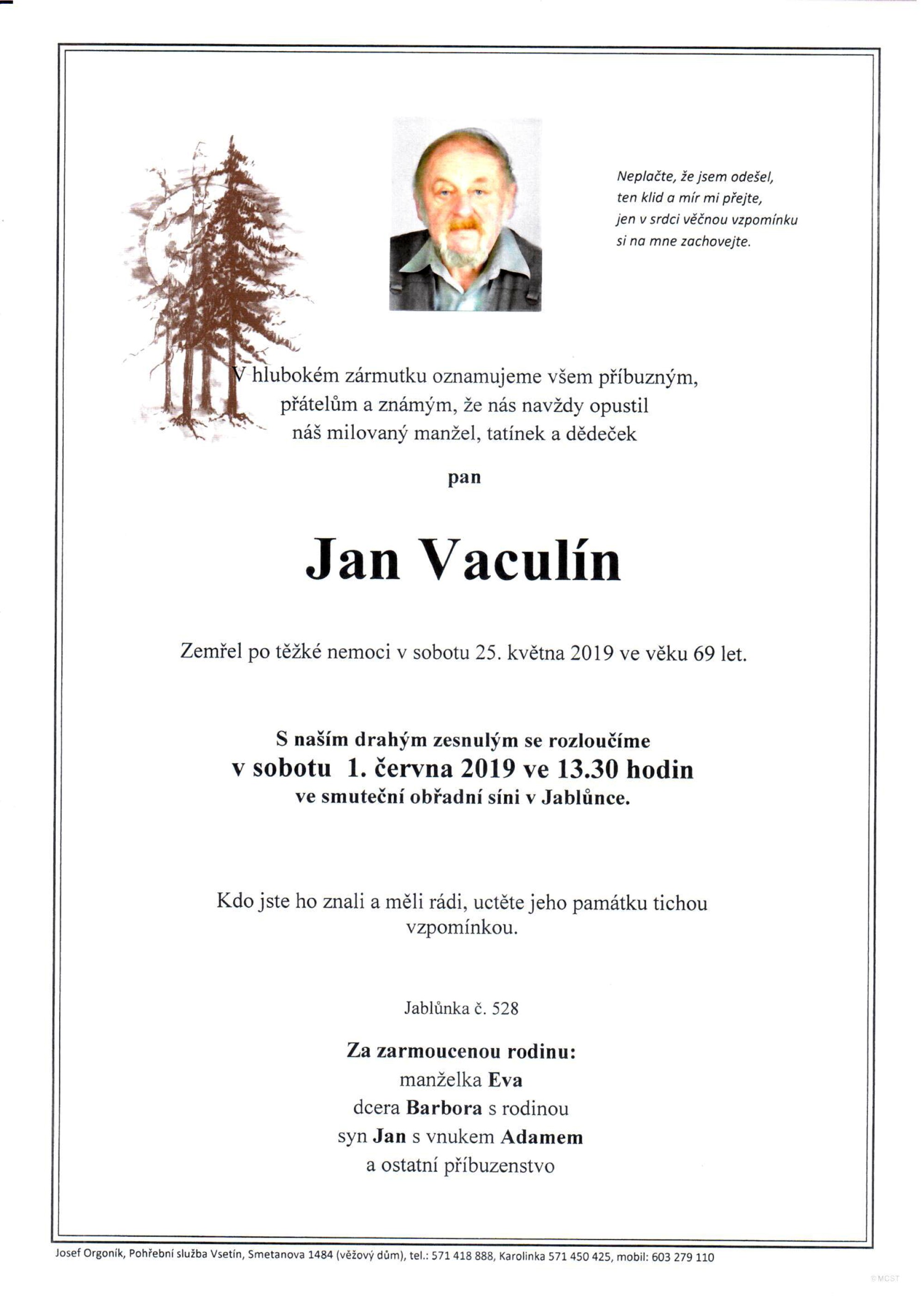 Jan Vaculín