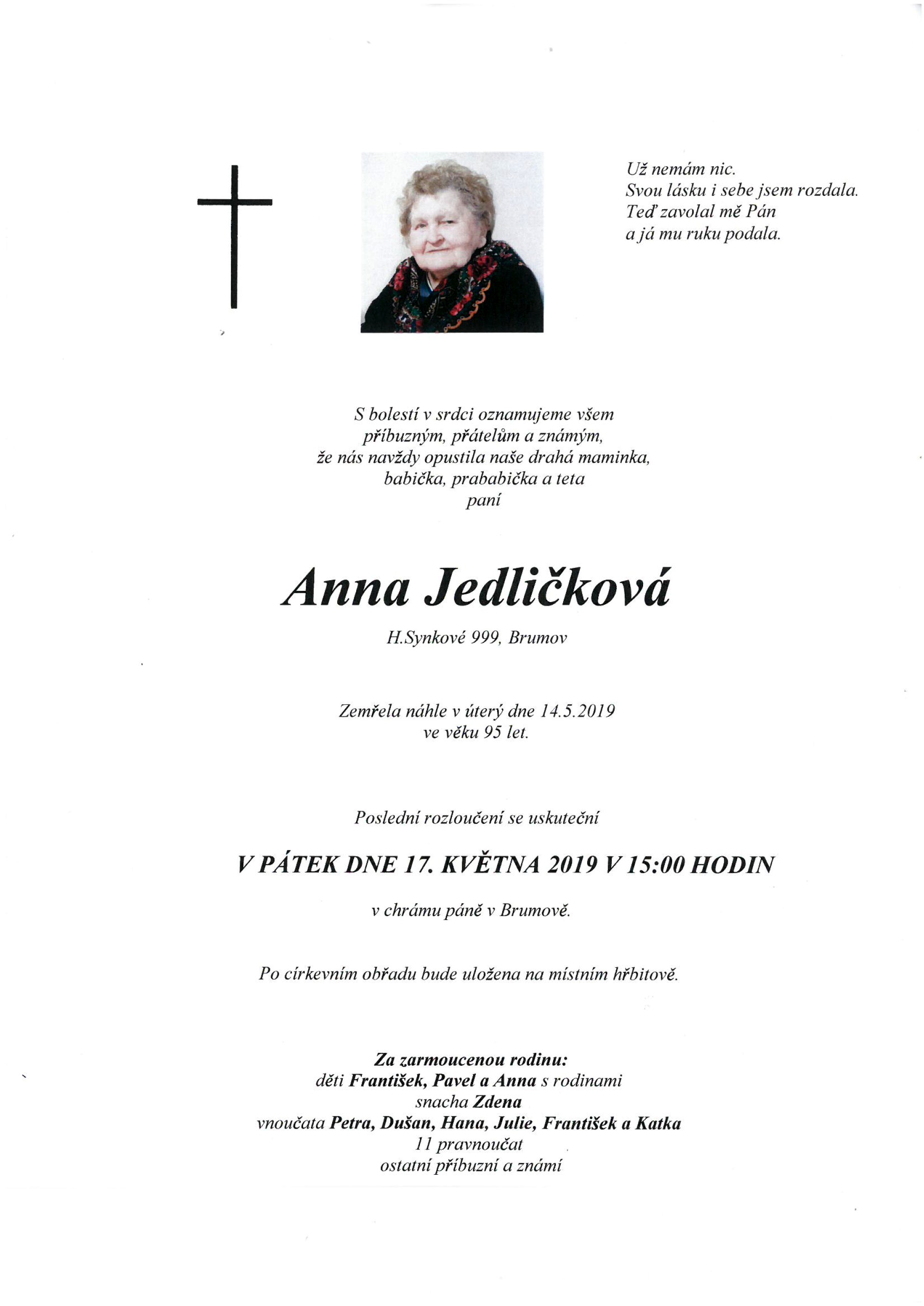 Anna Jedličková