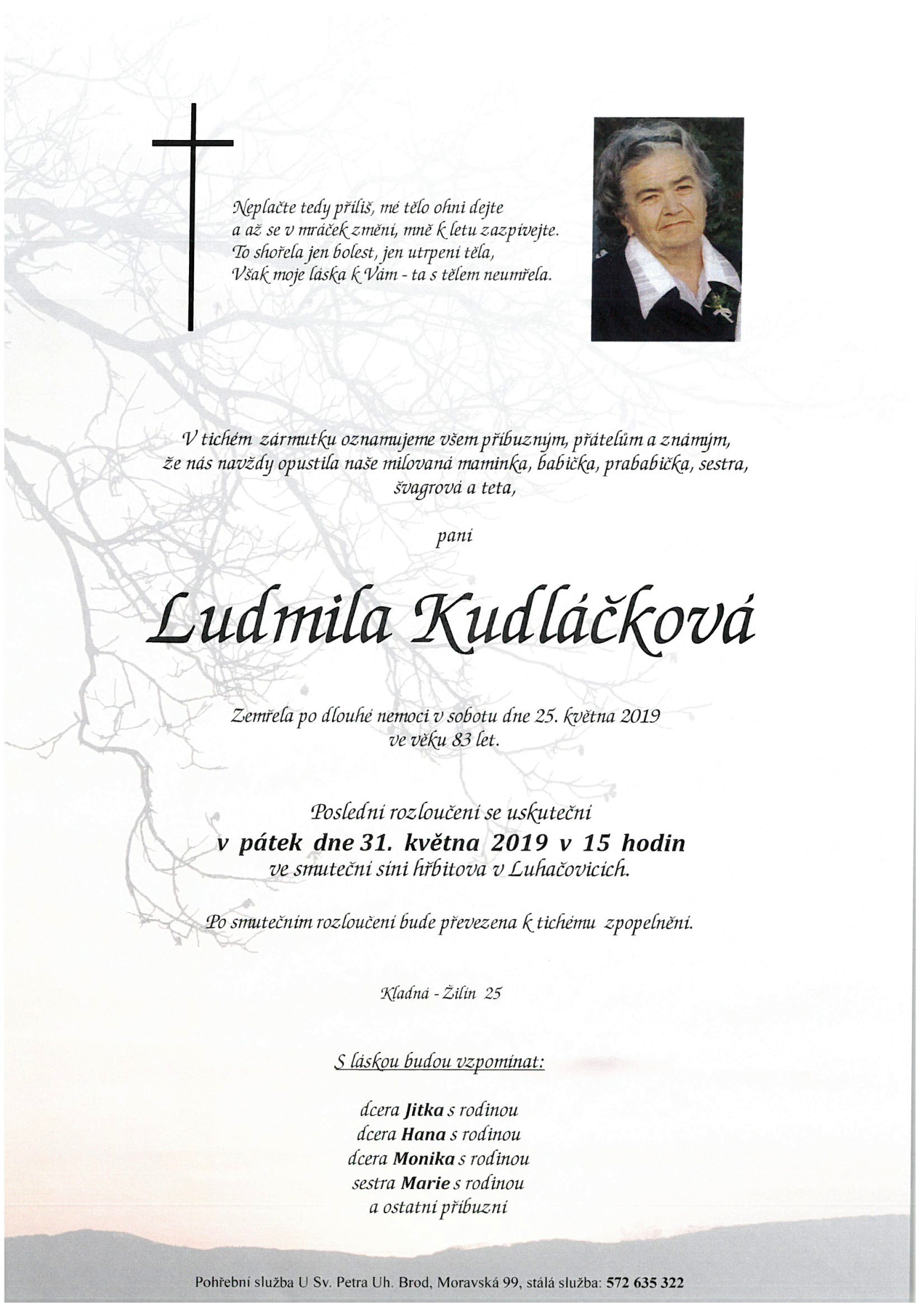 Ludmila Kudláčková