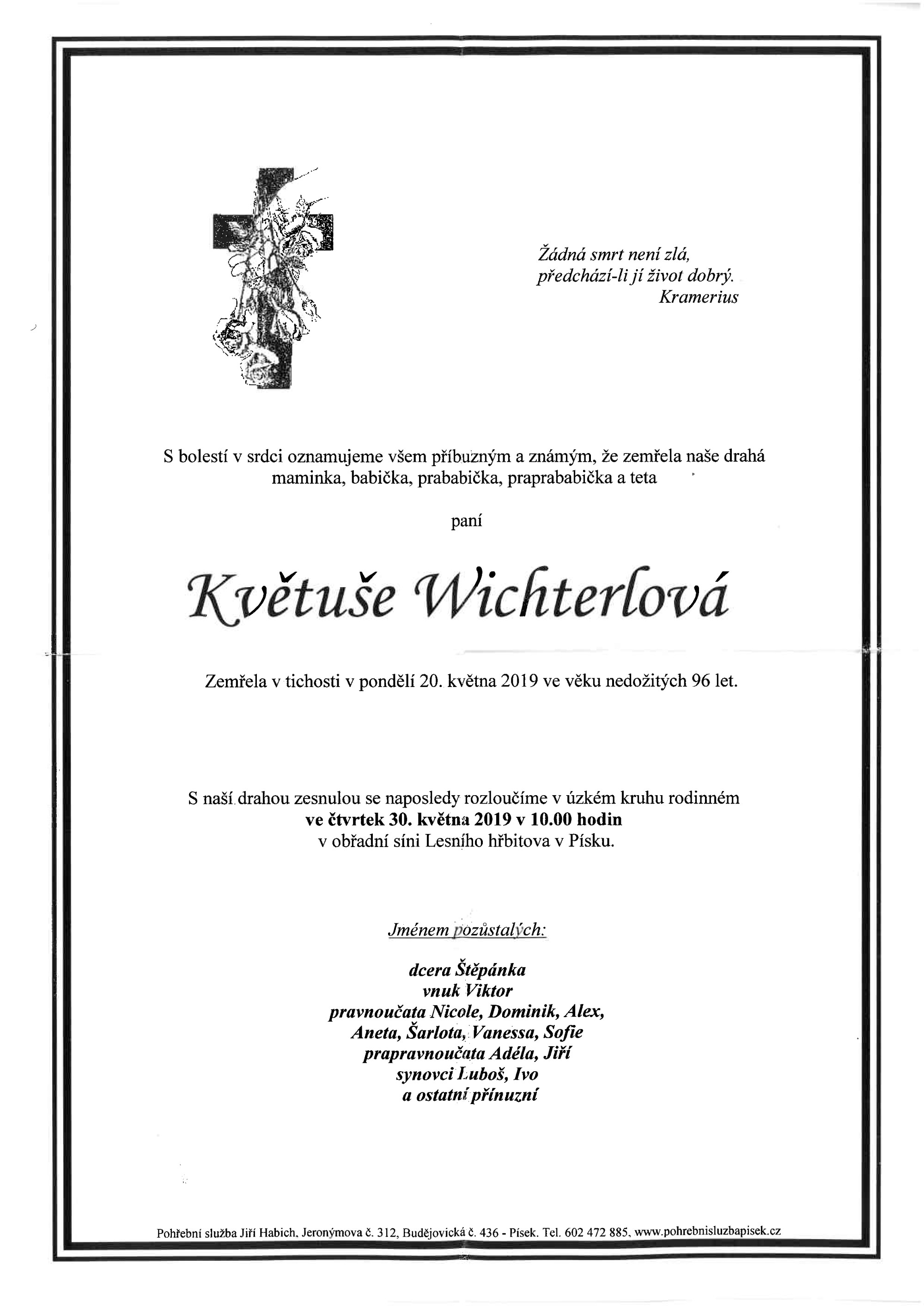 Květuše Wichterlová