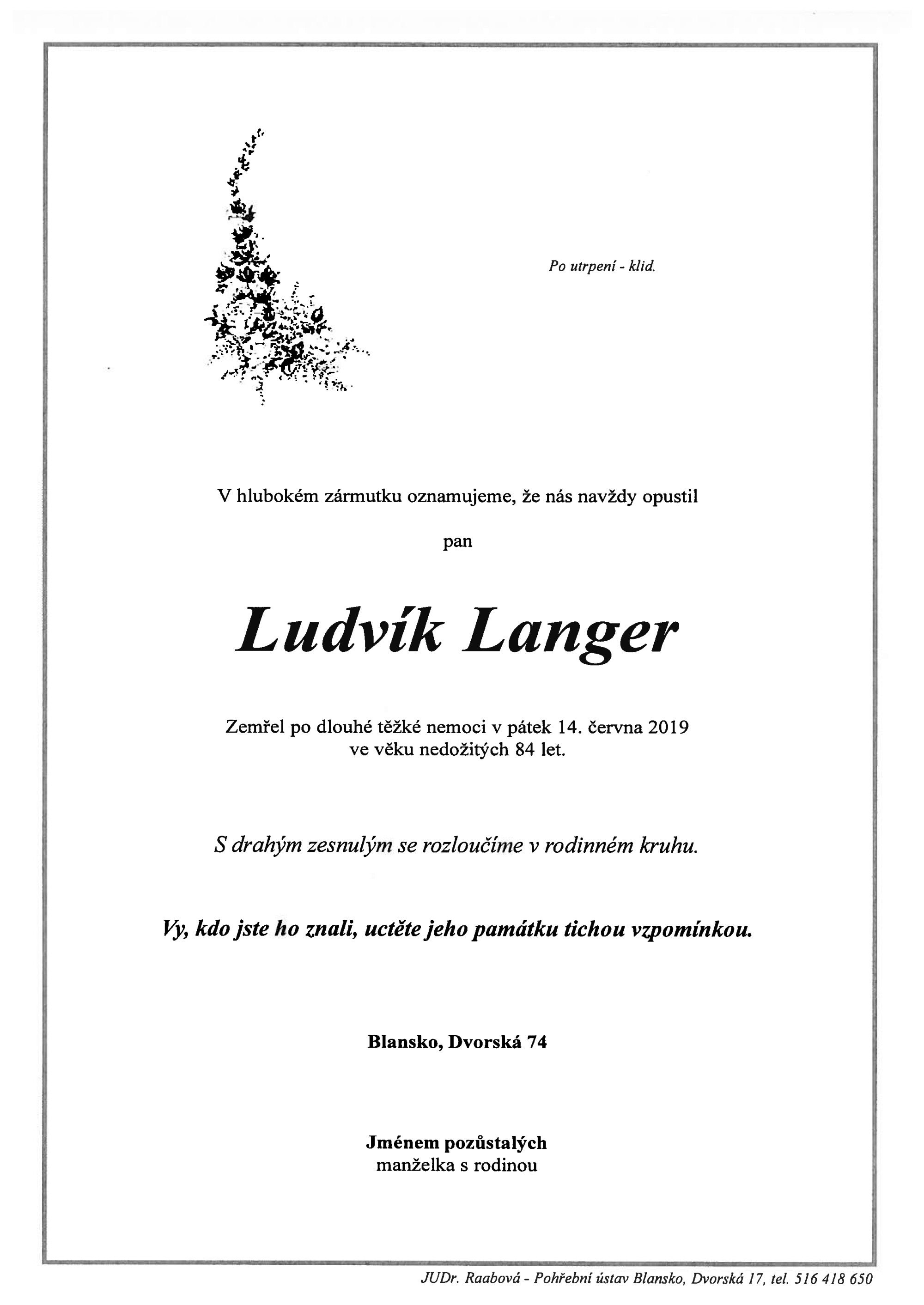 Ludvík Langer