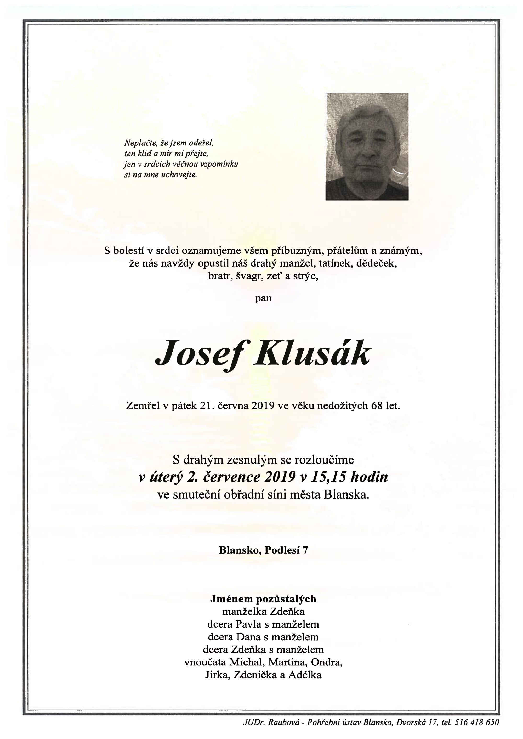 Josef Klusák