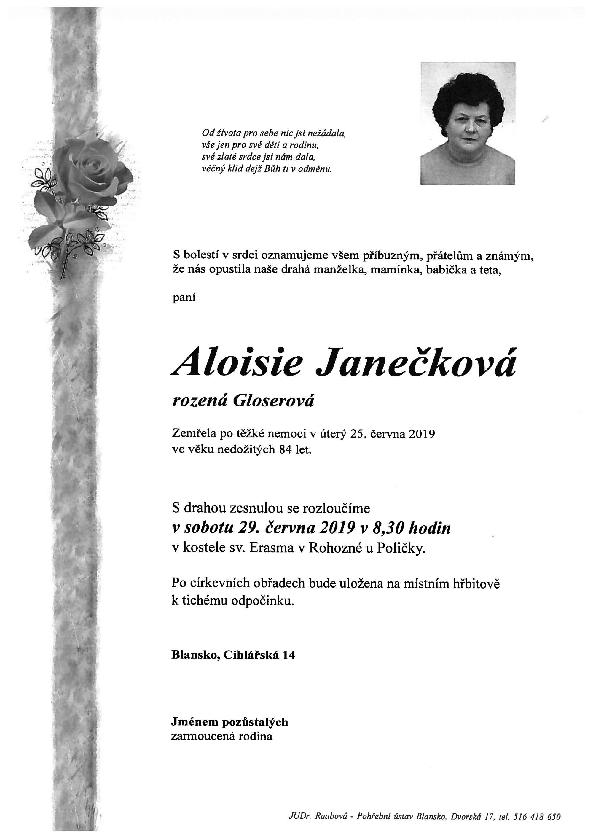 Aloisie Janečková