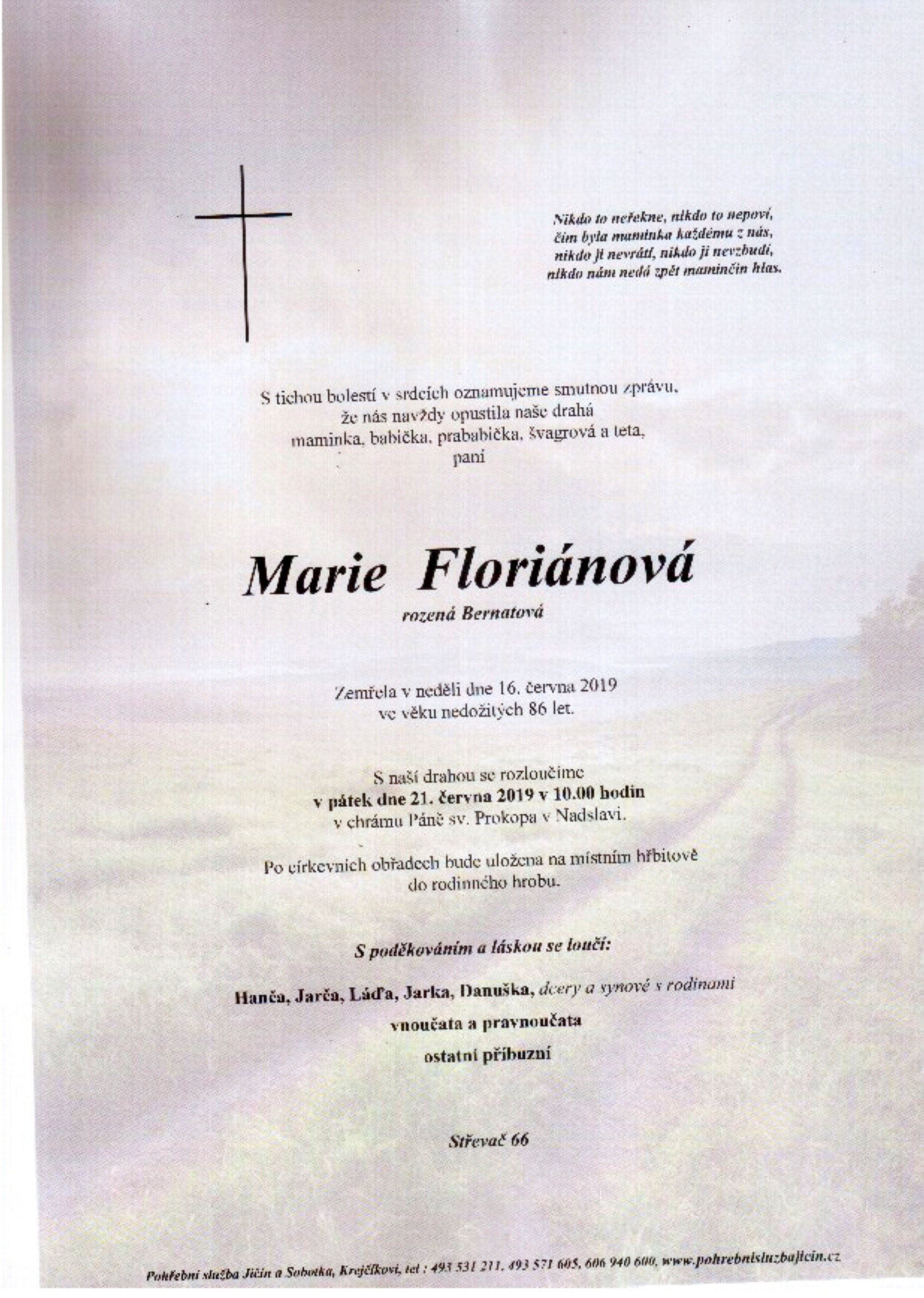 Marie Floriánová