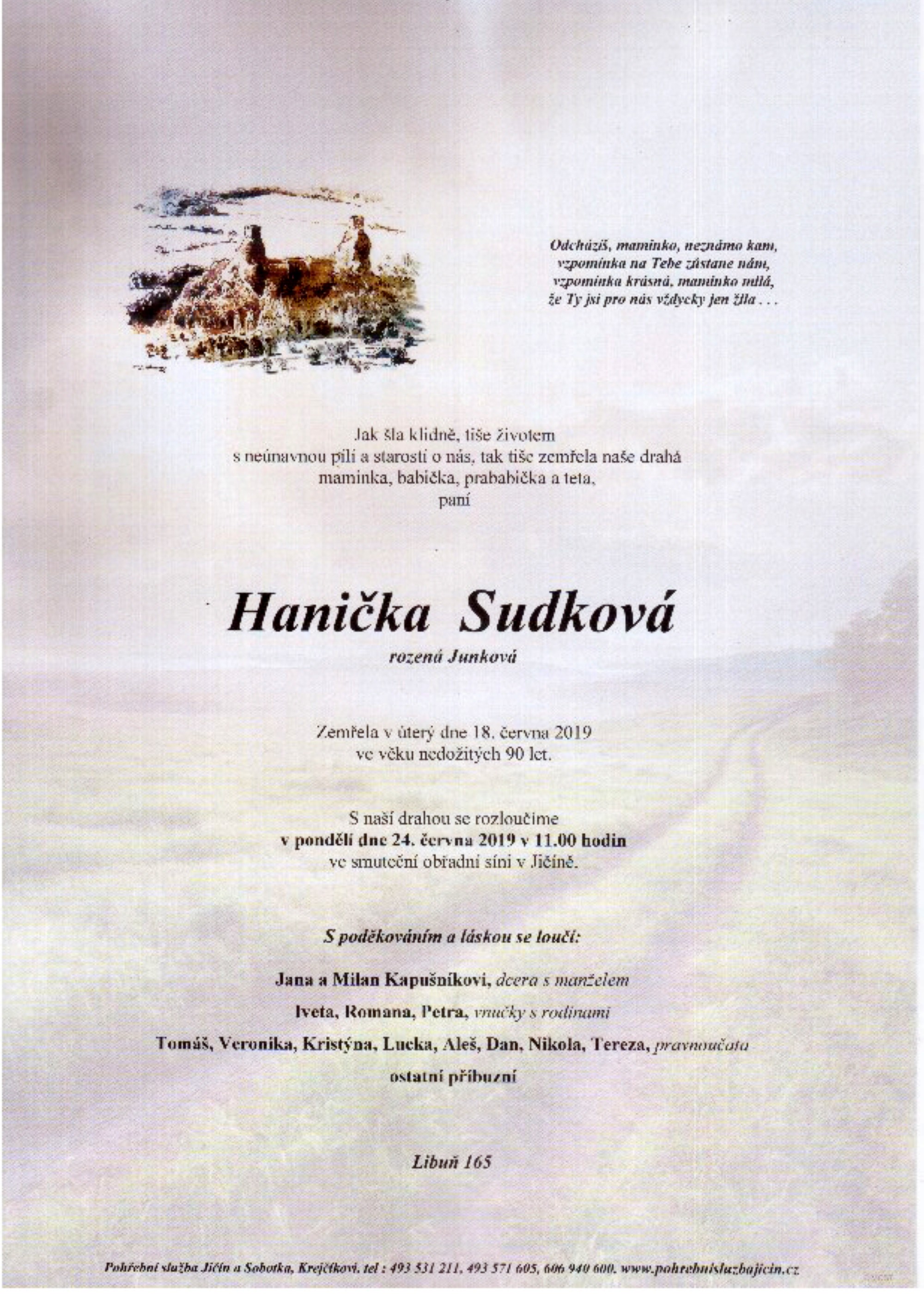 Hanička Sudková