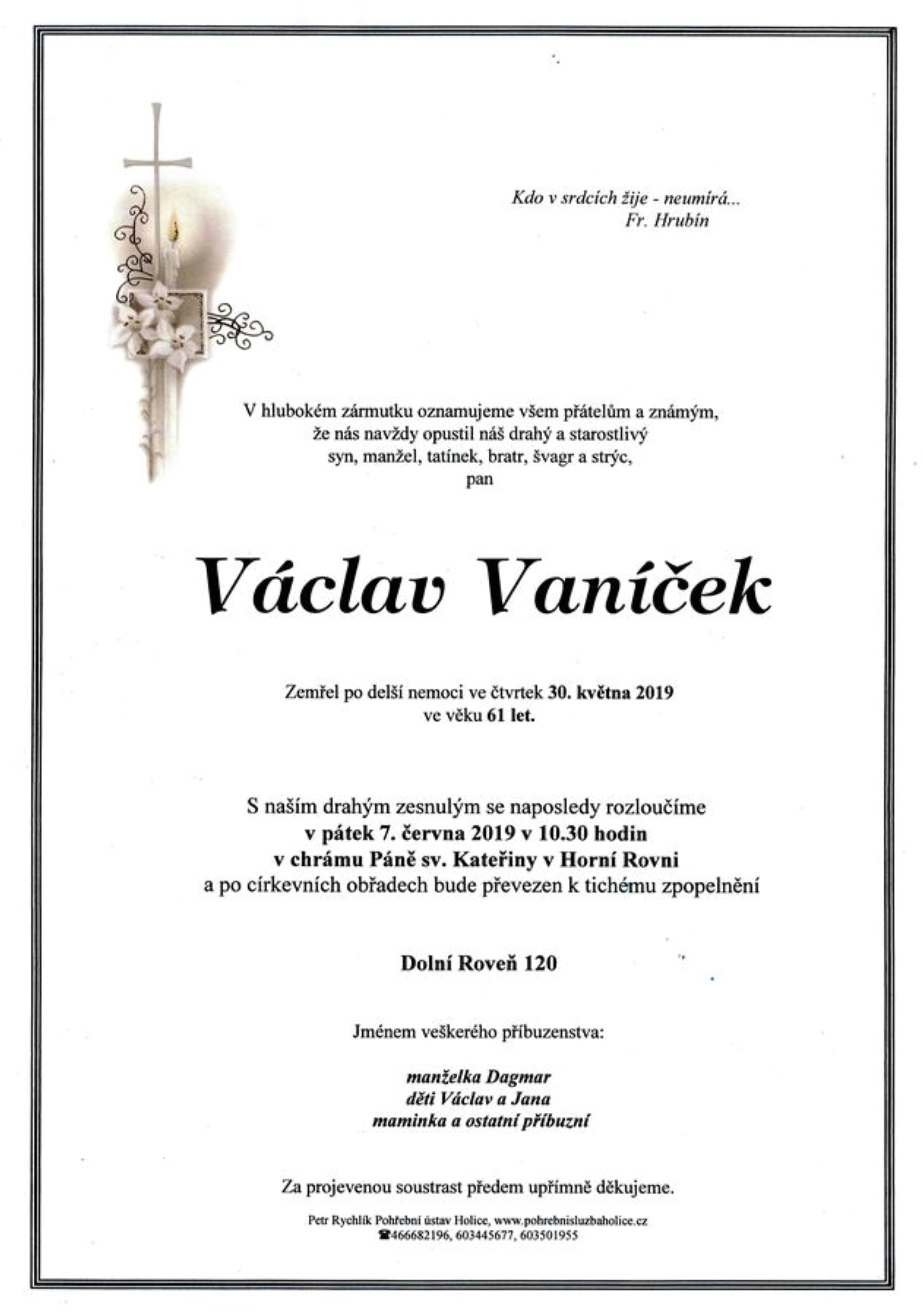 Václav Vaníček