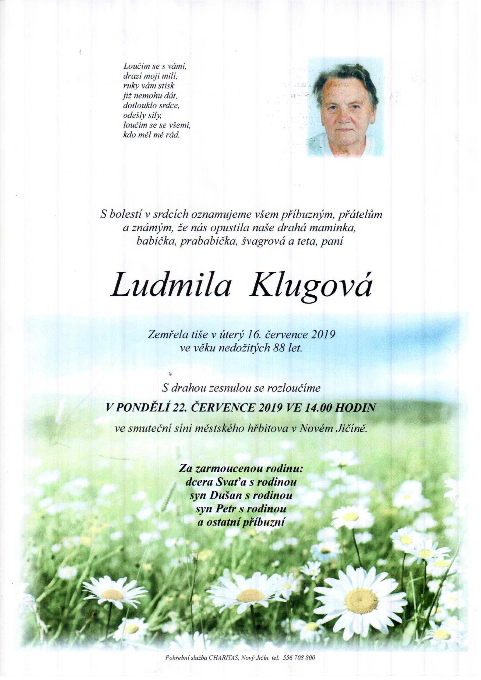 Ludmila Klugová