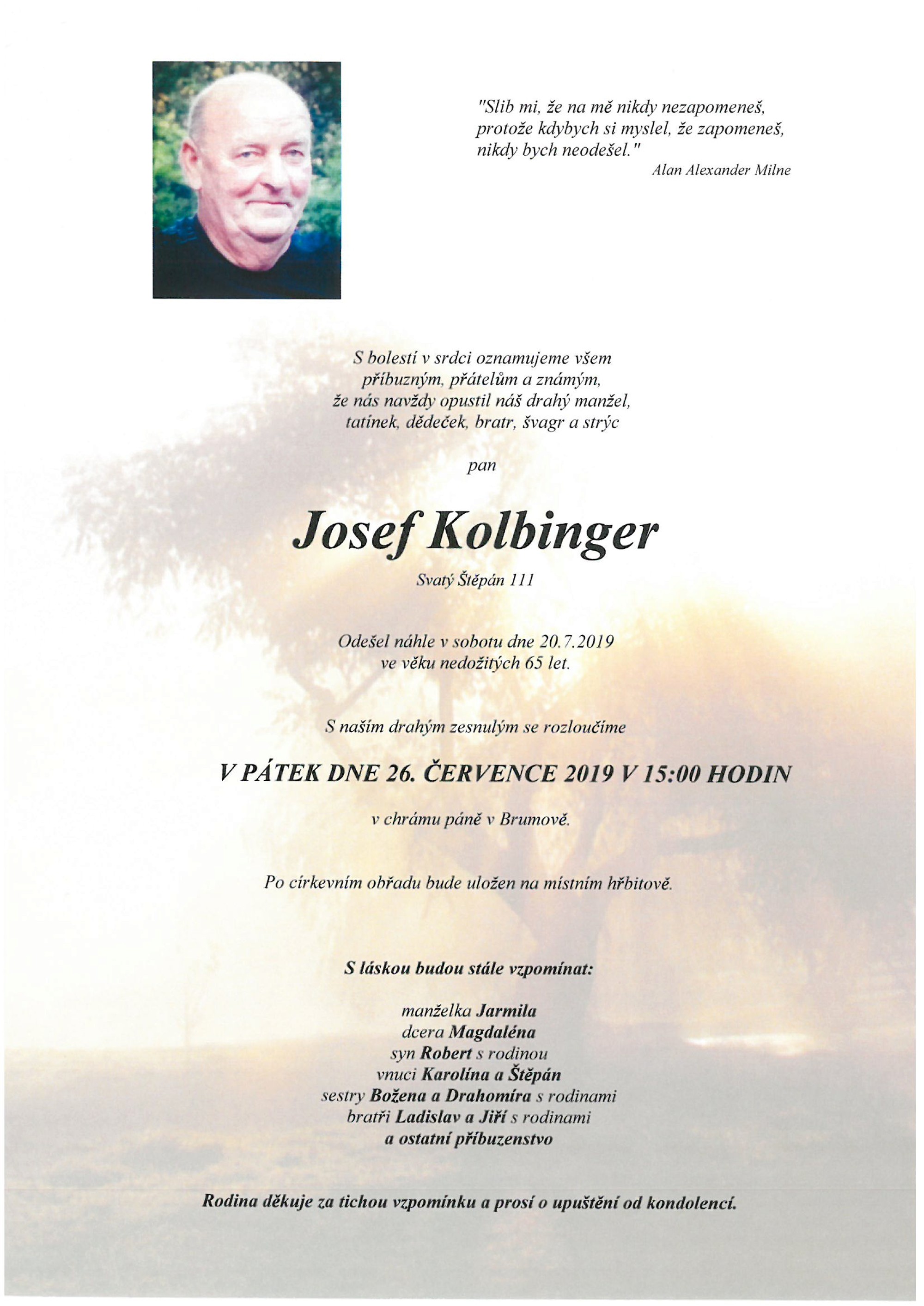 Josef Kolbinger