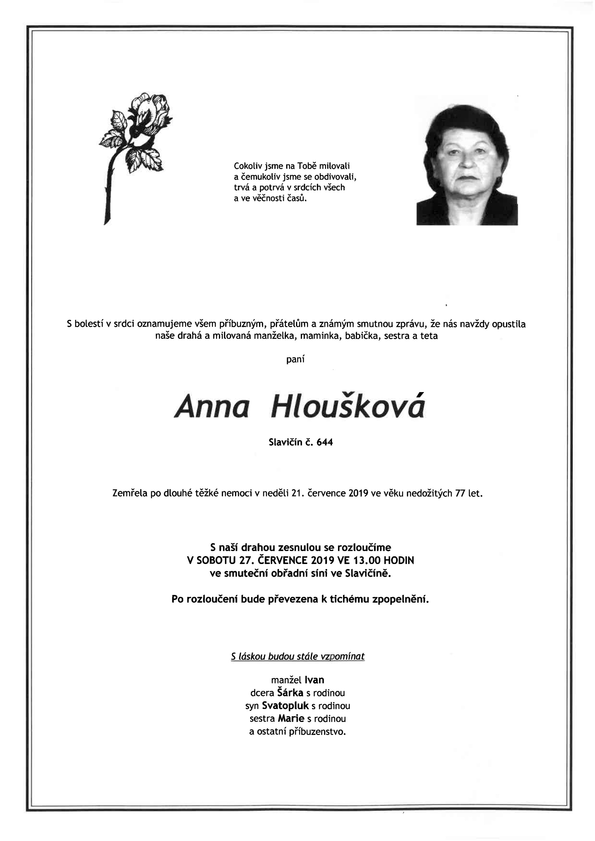 Anna Hloušková