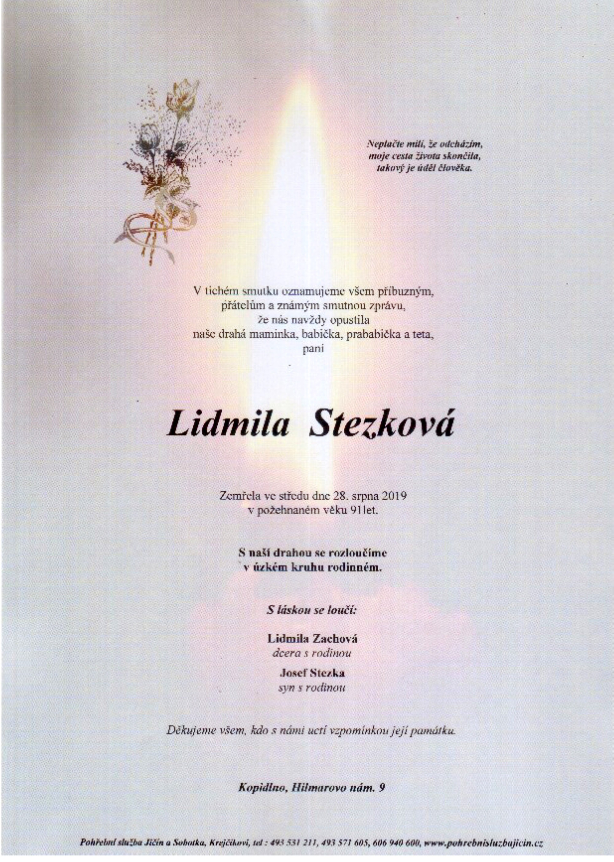 Lidmila Stezková
