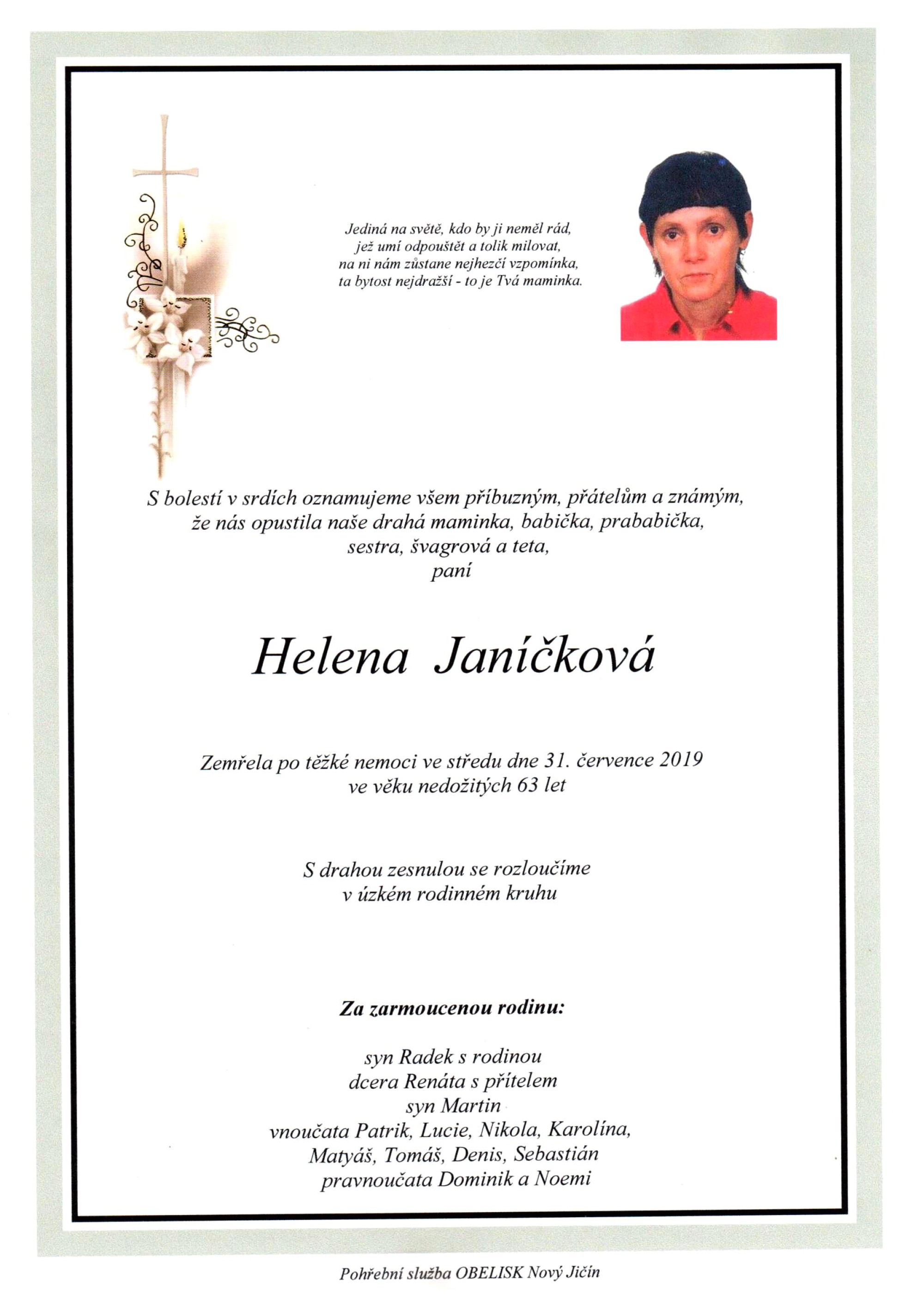 Helena Janíčková