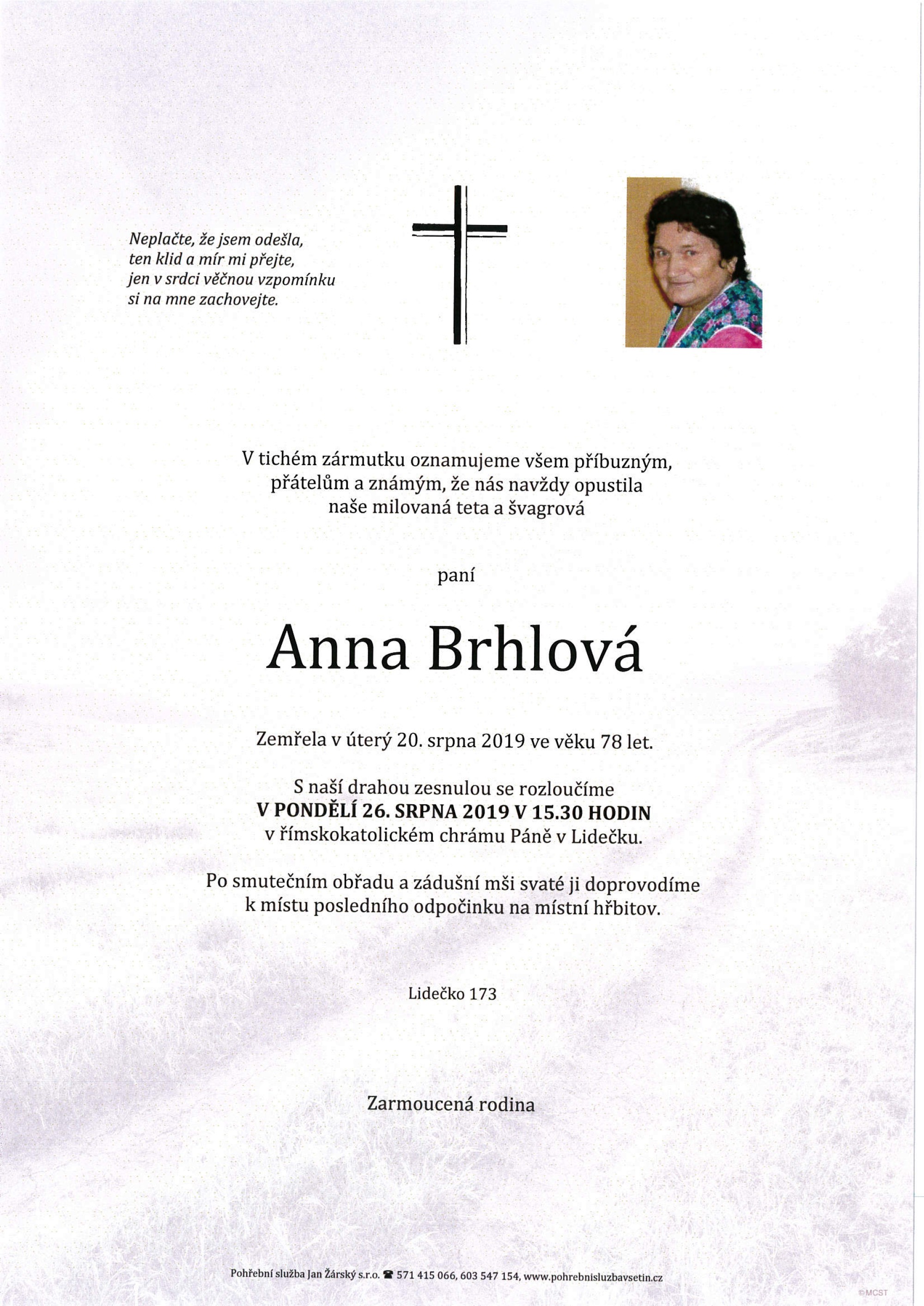 Anna Brhlová