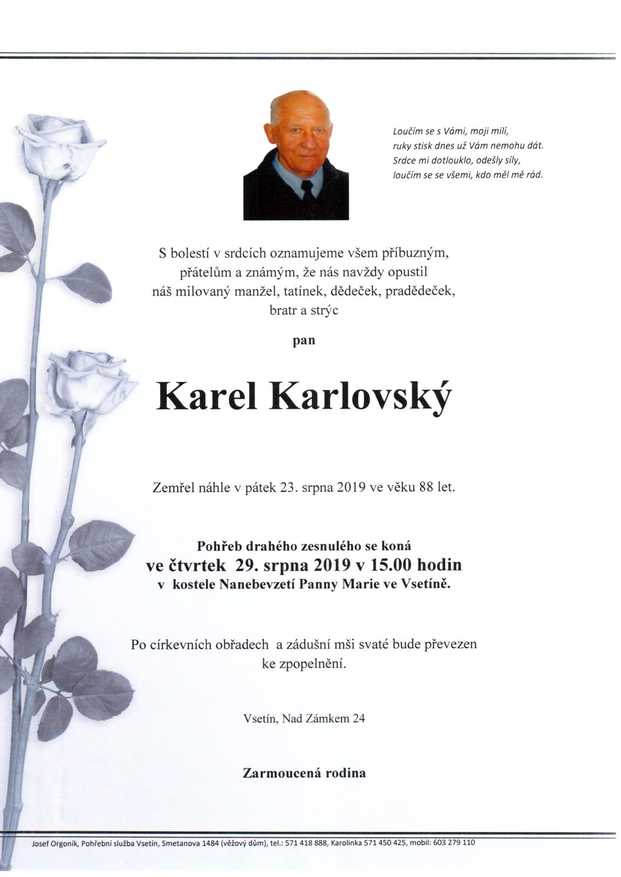 Karel Karlovský