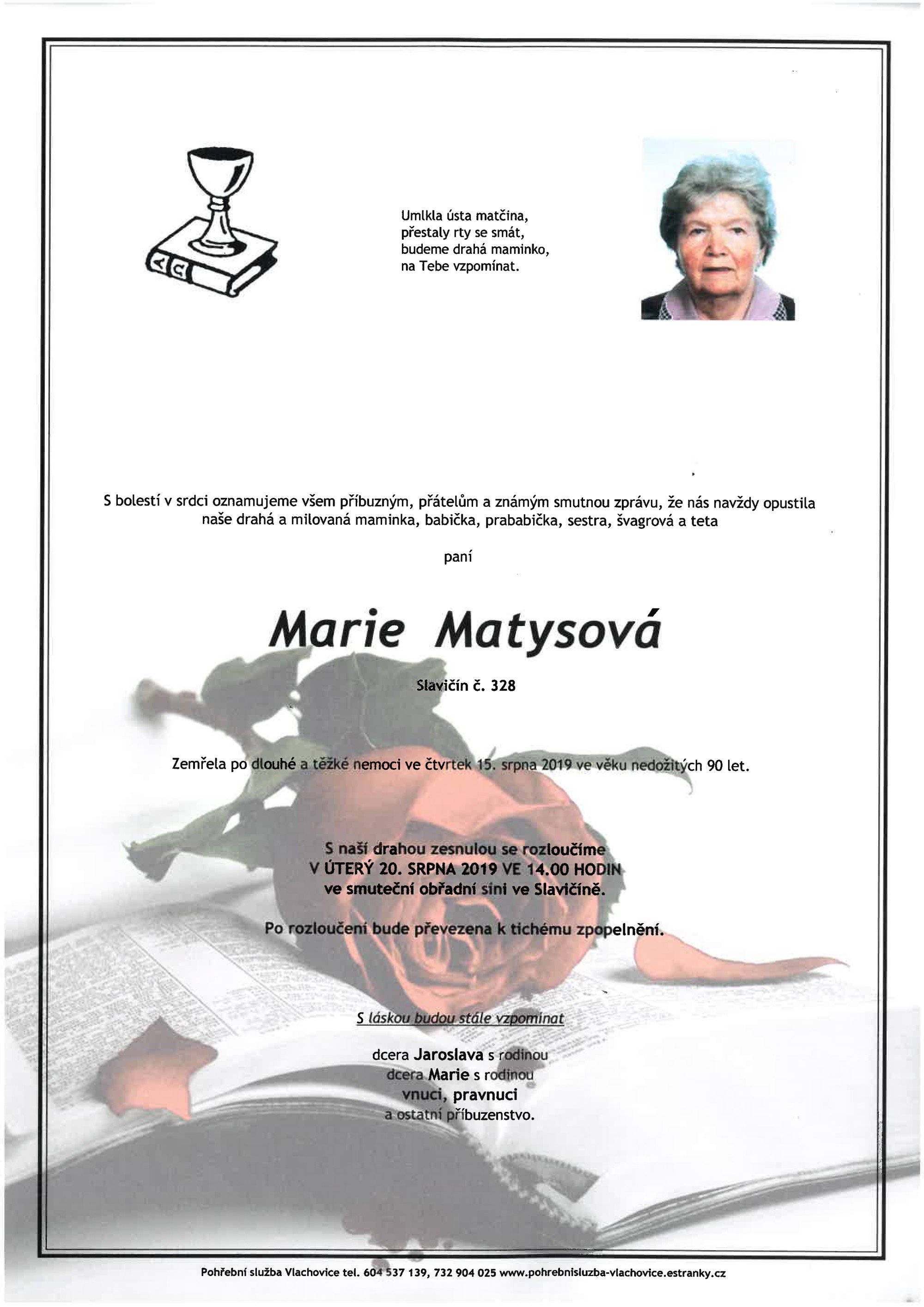 Marie Matysová