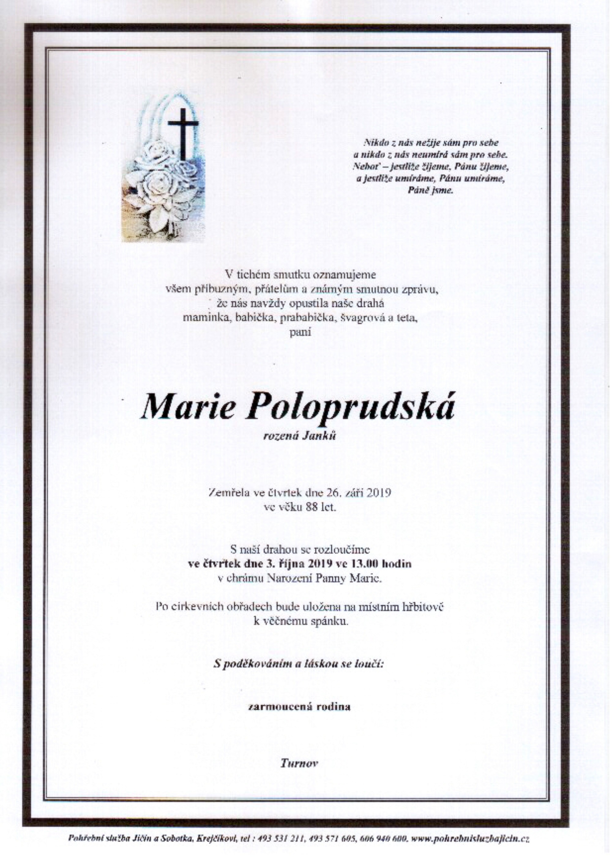 Marie Poloprudská