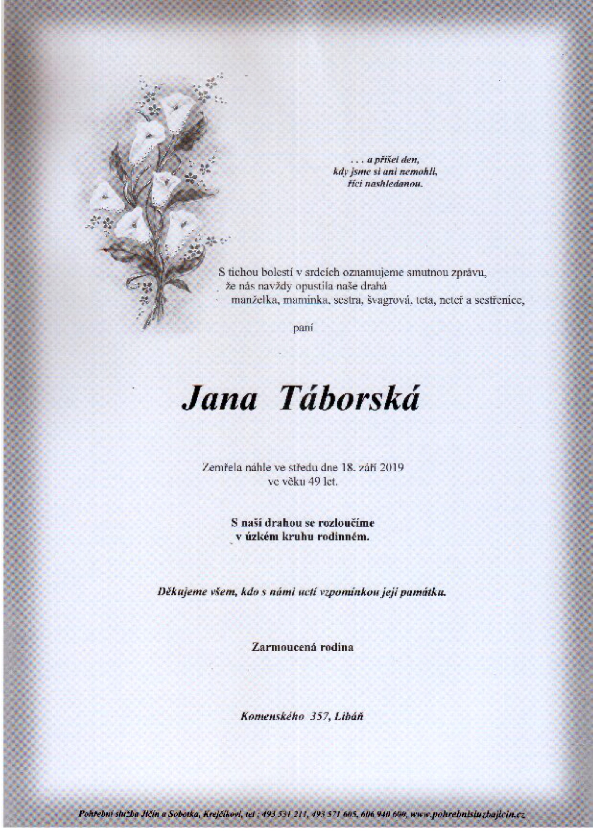 Jana Táborská
