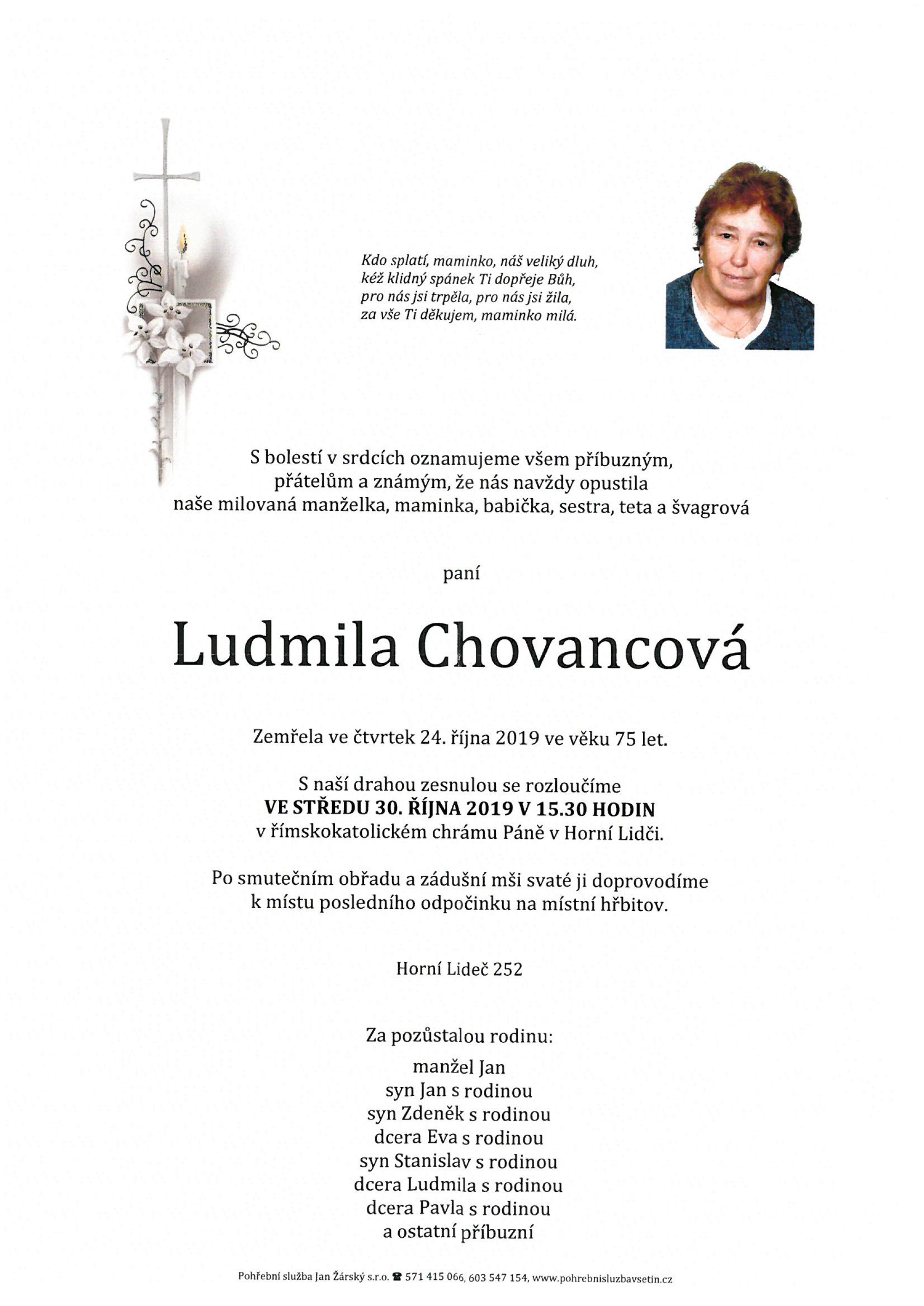 Ludmila Chovancová