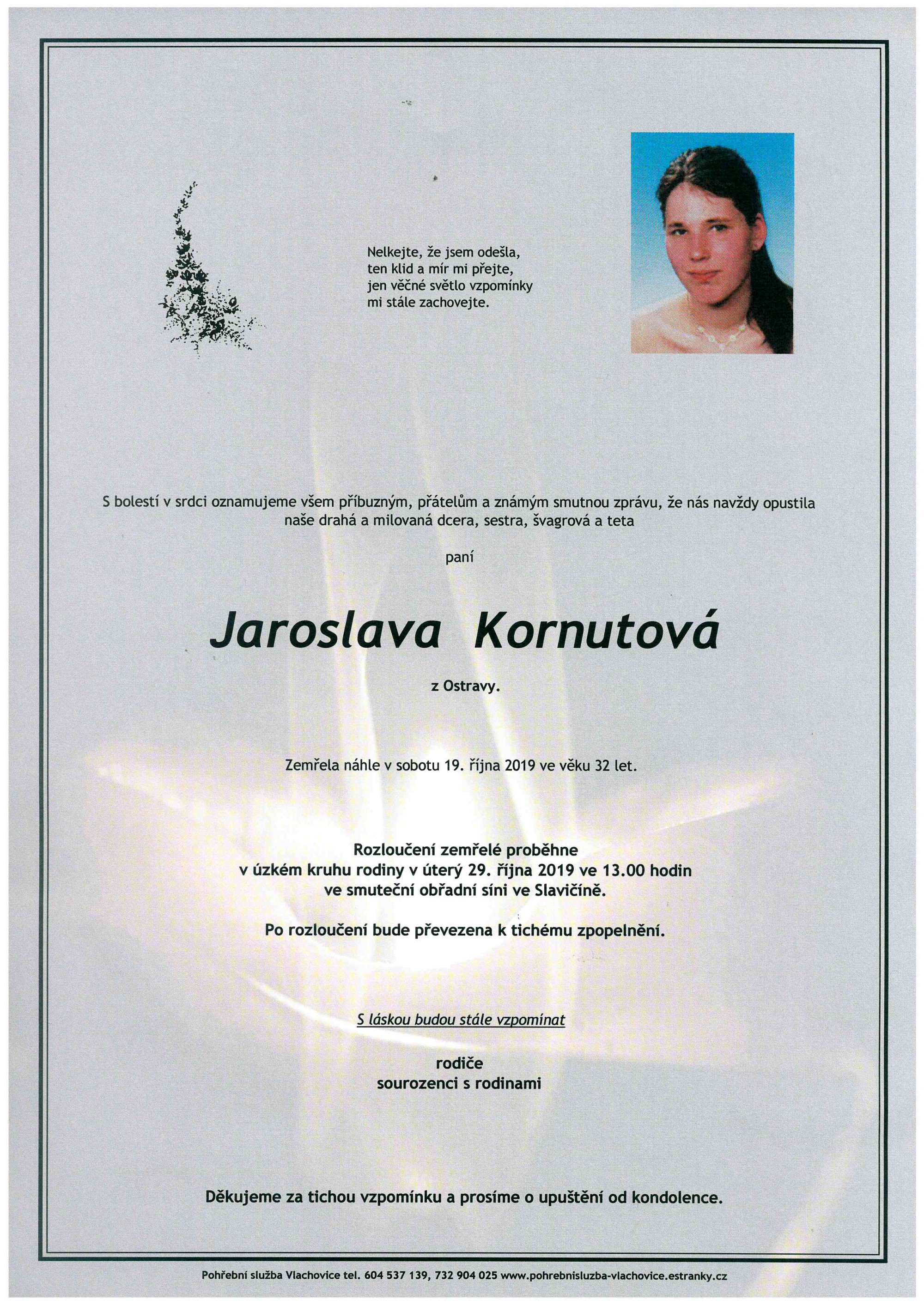 Jaroslava Kornutová