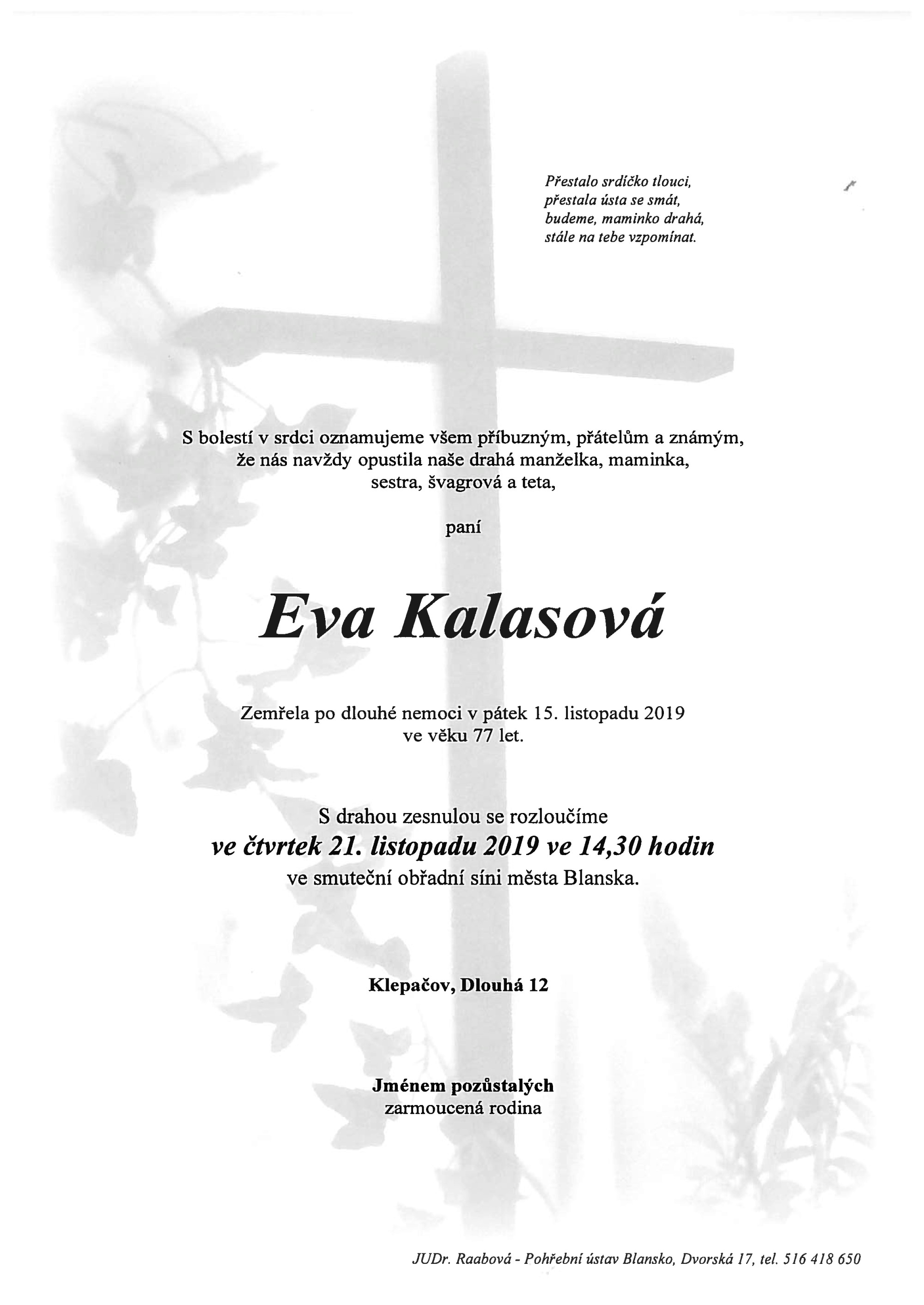 Eva Kalasová