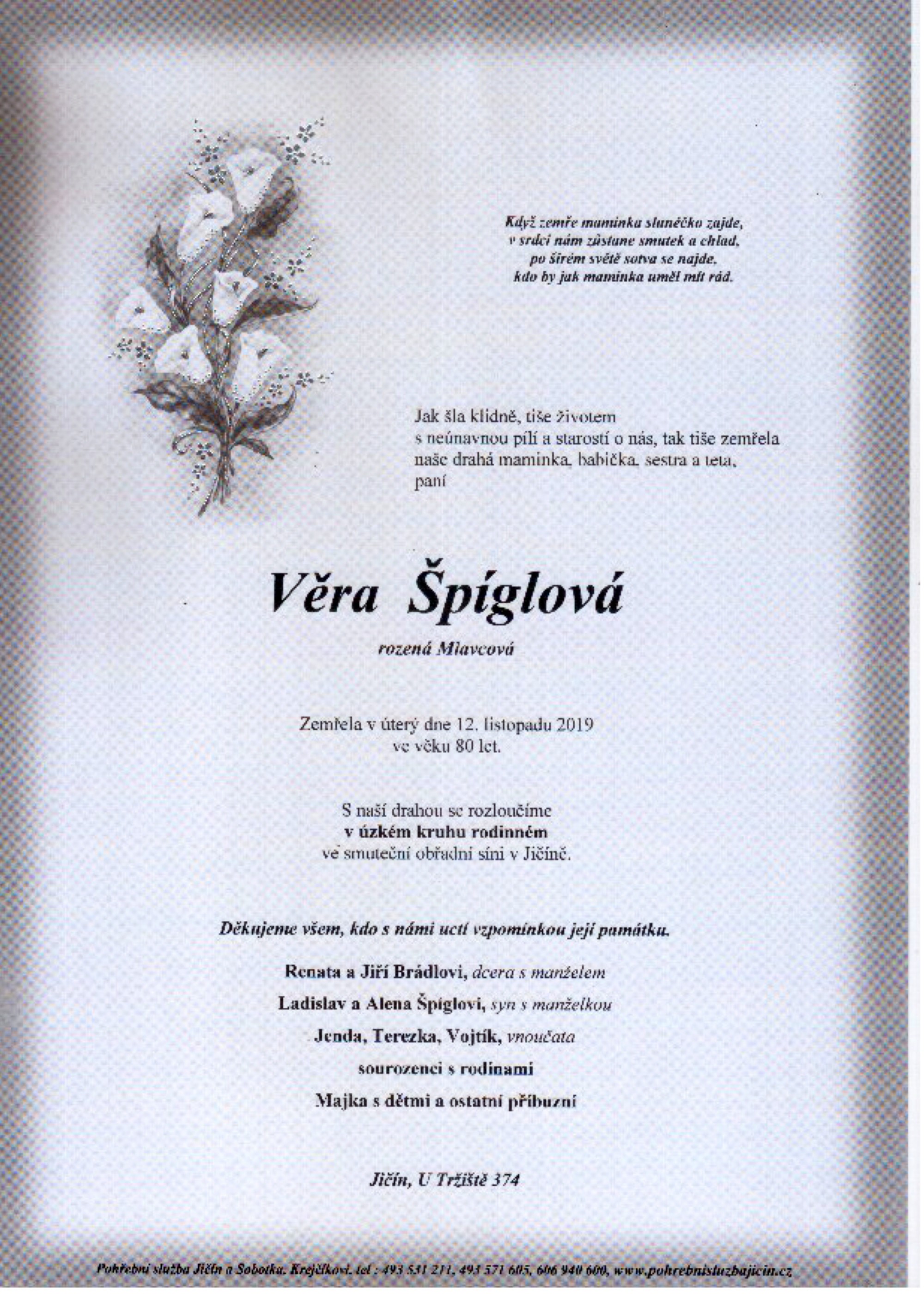 Věra Špíglová