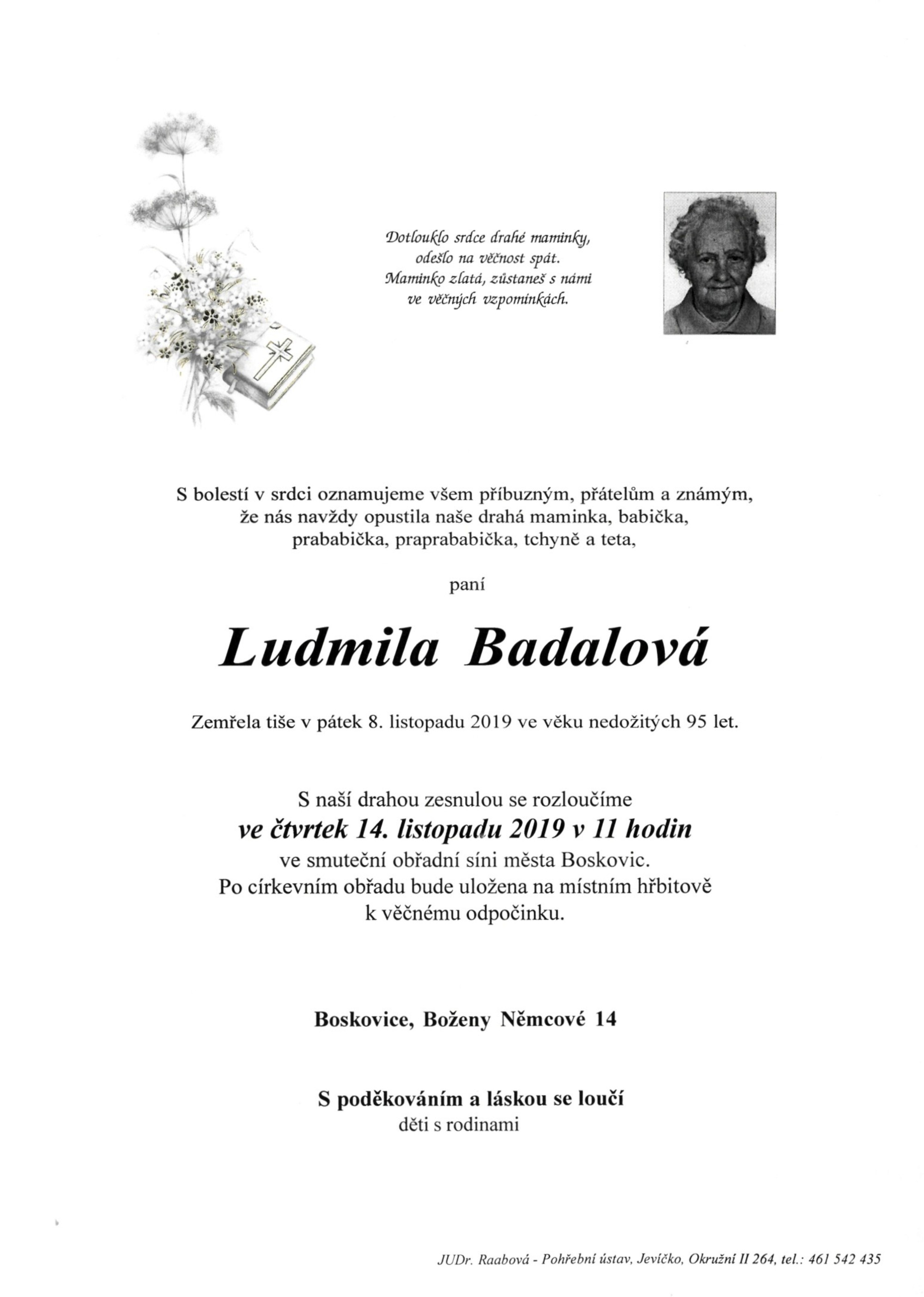 Ludmila Badalová