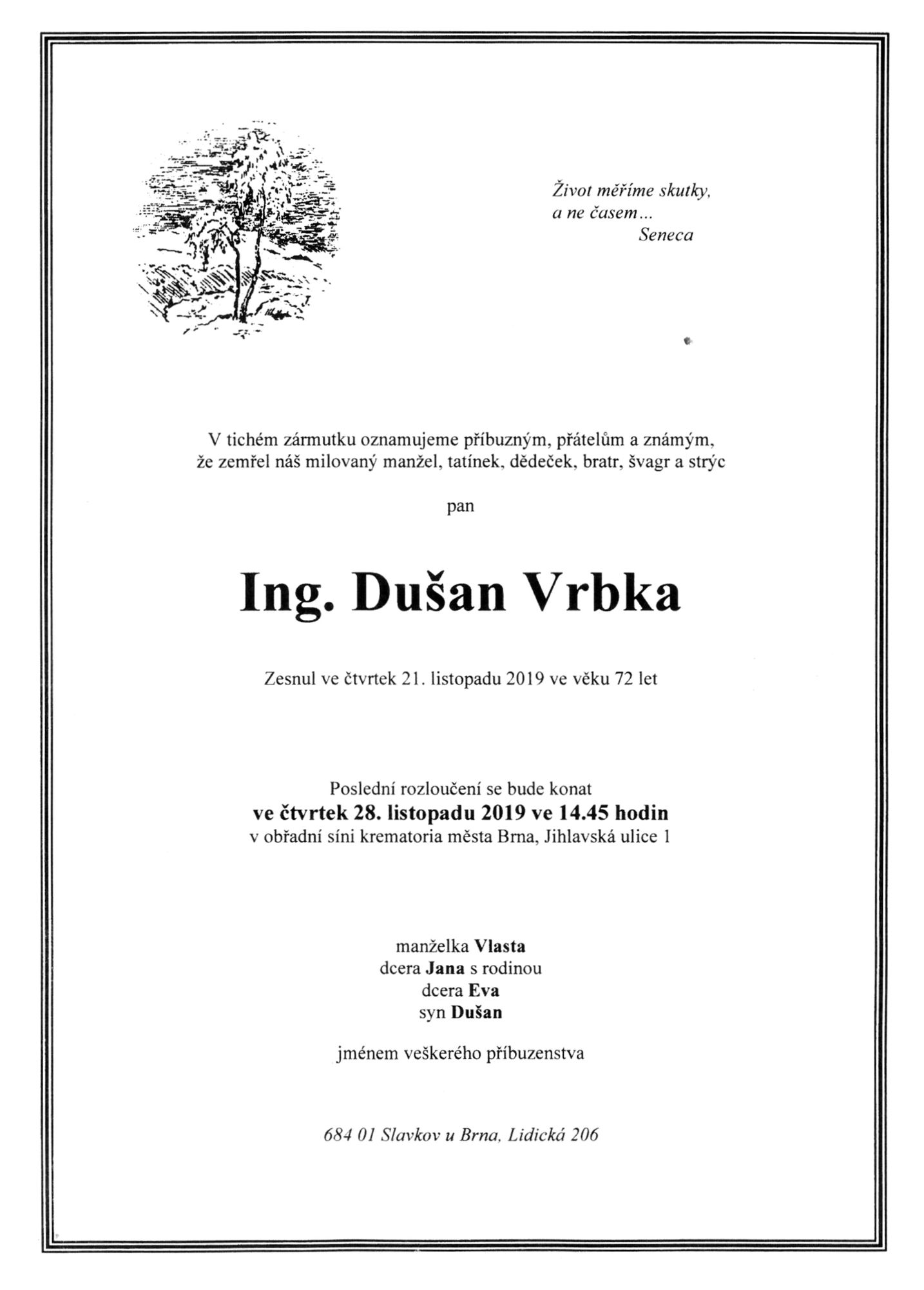 Ing. Dušan Vrbka